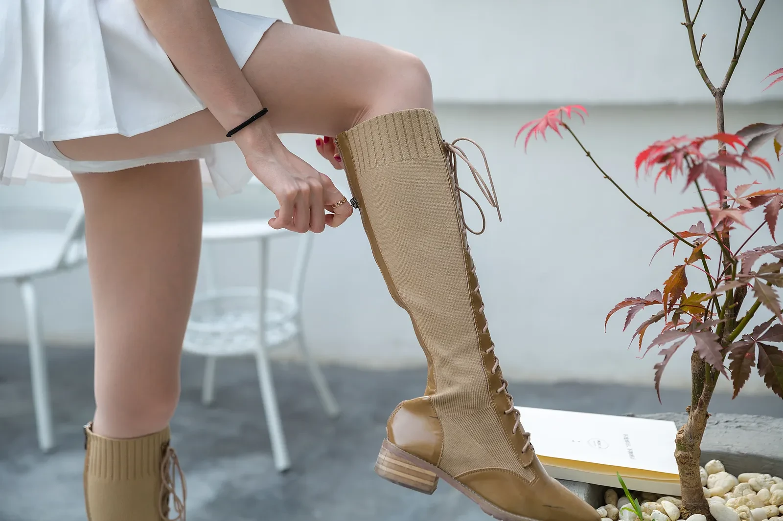 Sia不吃鱼 – 纯白超短裙 Cosplay-第5张