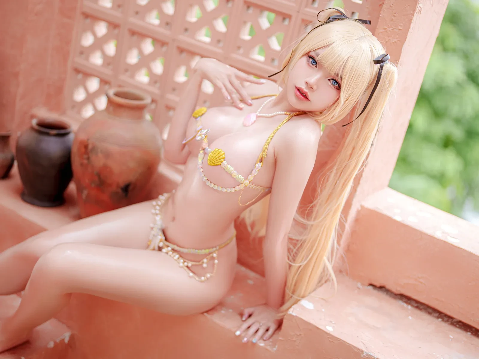 ZinieQ – Marie Rose yellow Cosplay-第7张