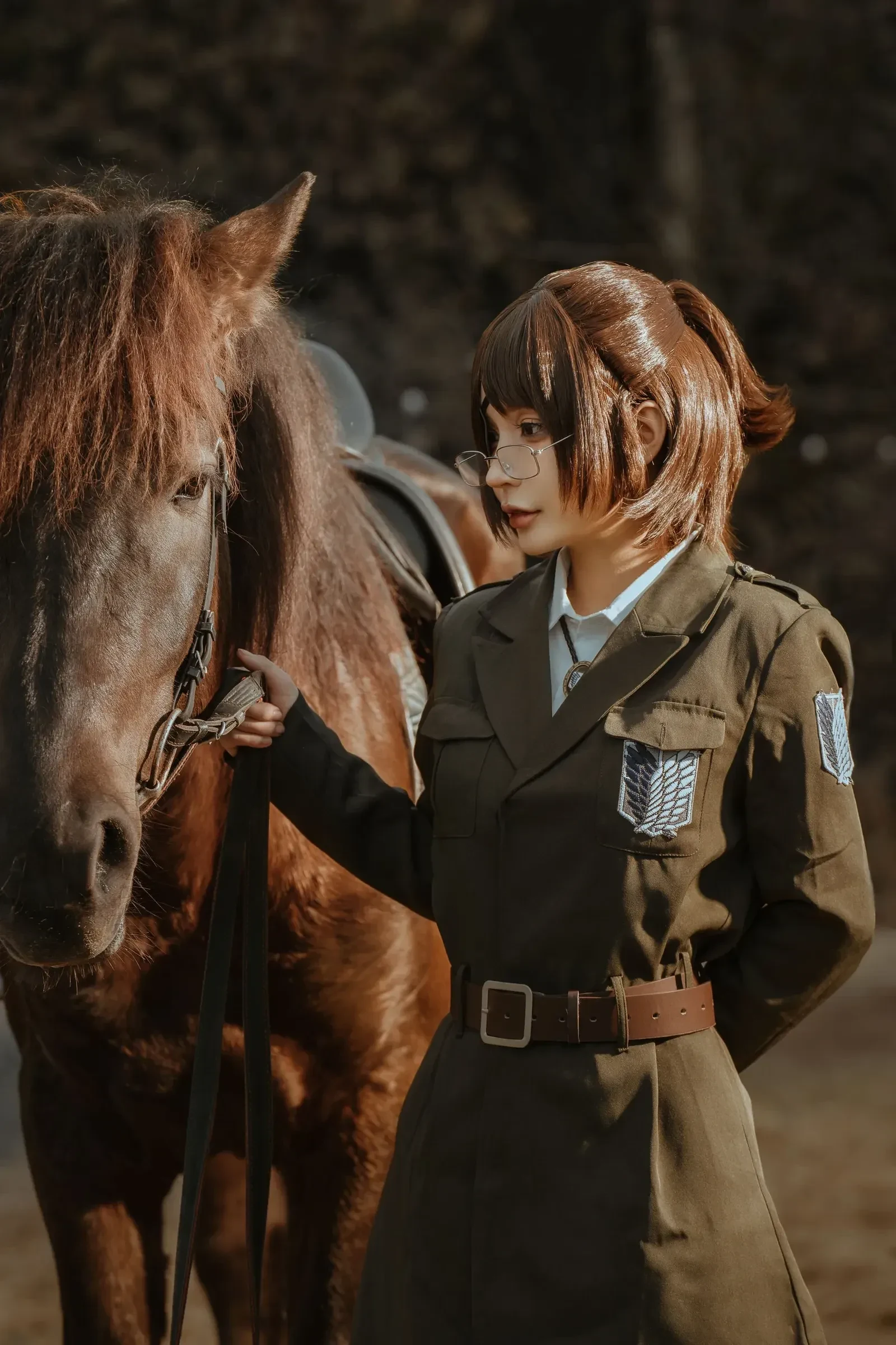 Umeko J – Hange Cosplay-第8张