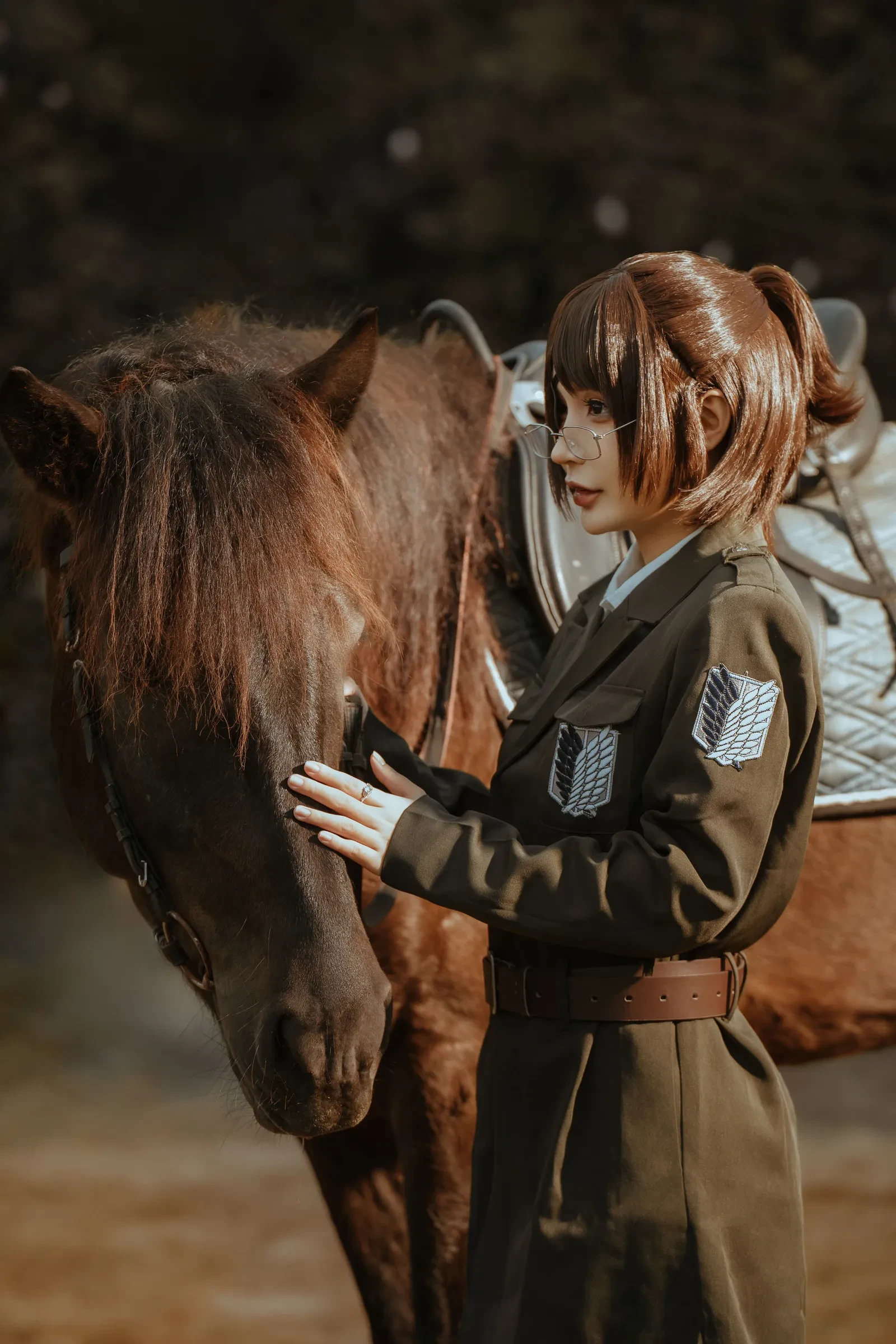 Umeko J – Hange Cosplay-第7张