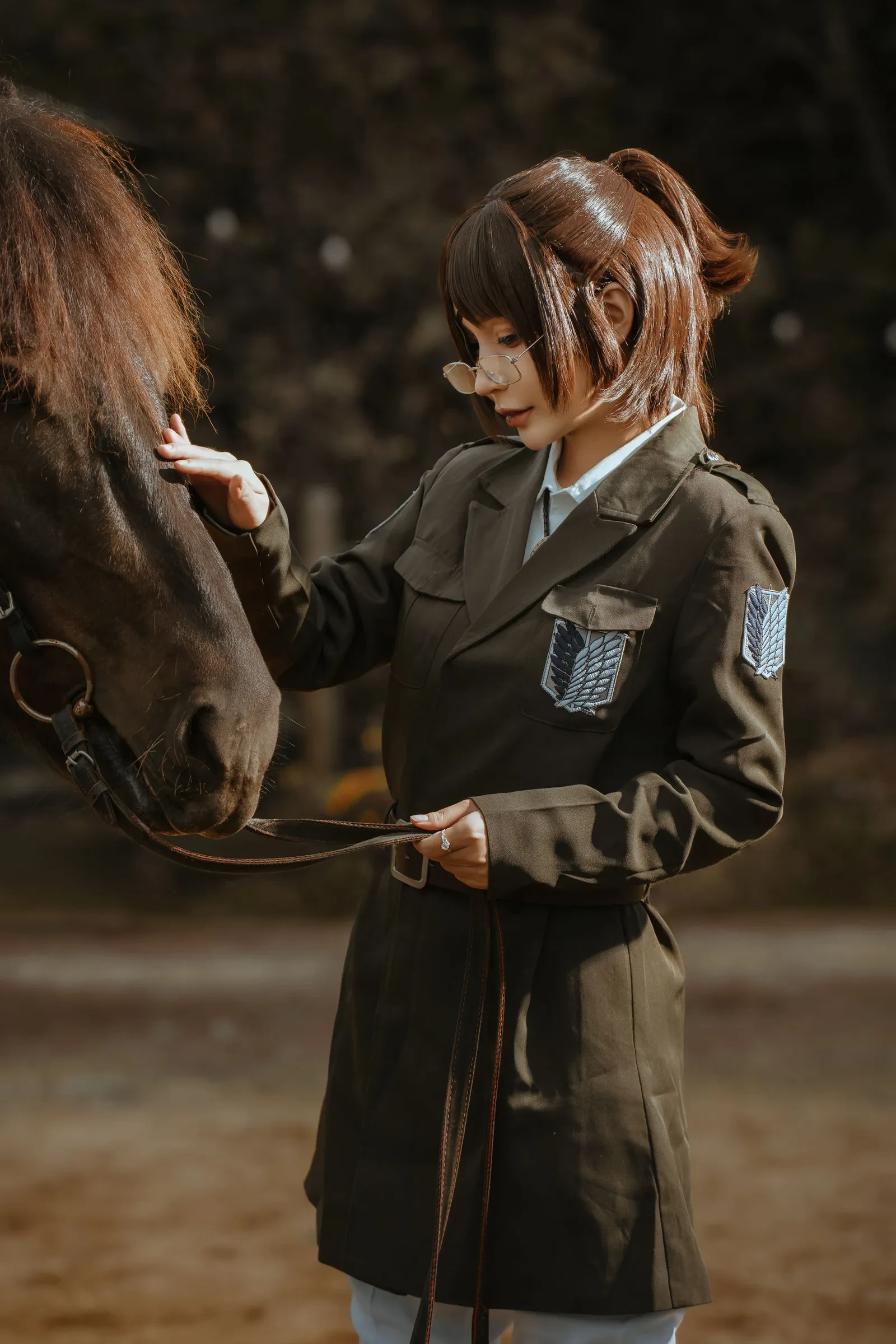 Umeko J – Hange Cosplay-第11张