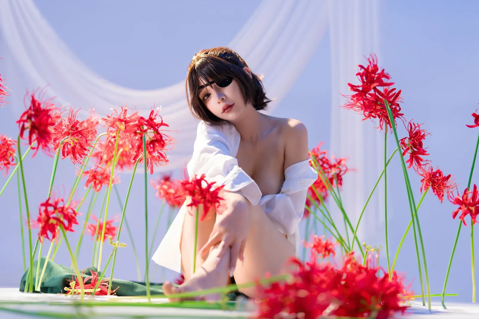 Umeko J – Hange Cosplay-第25张