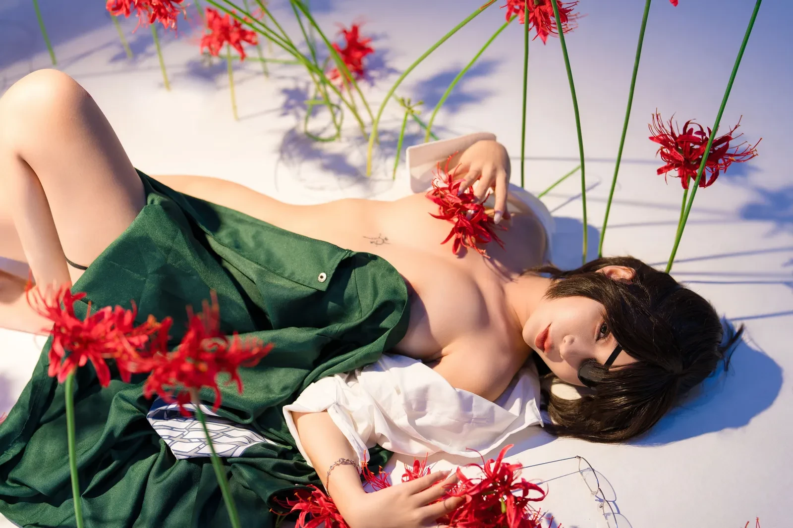 Umeko J – Hange Cosplay-第36张