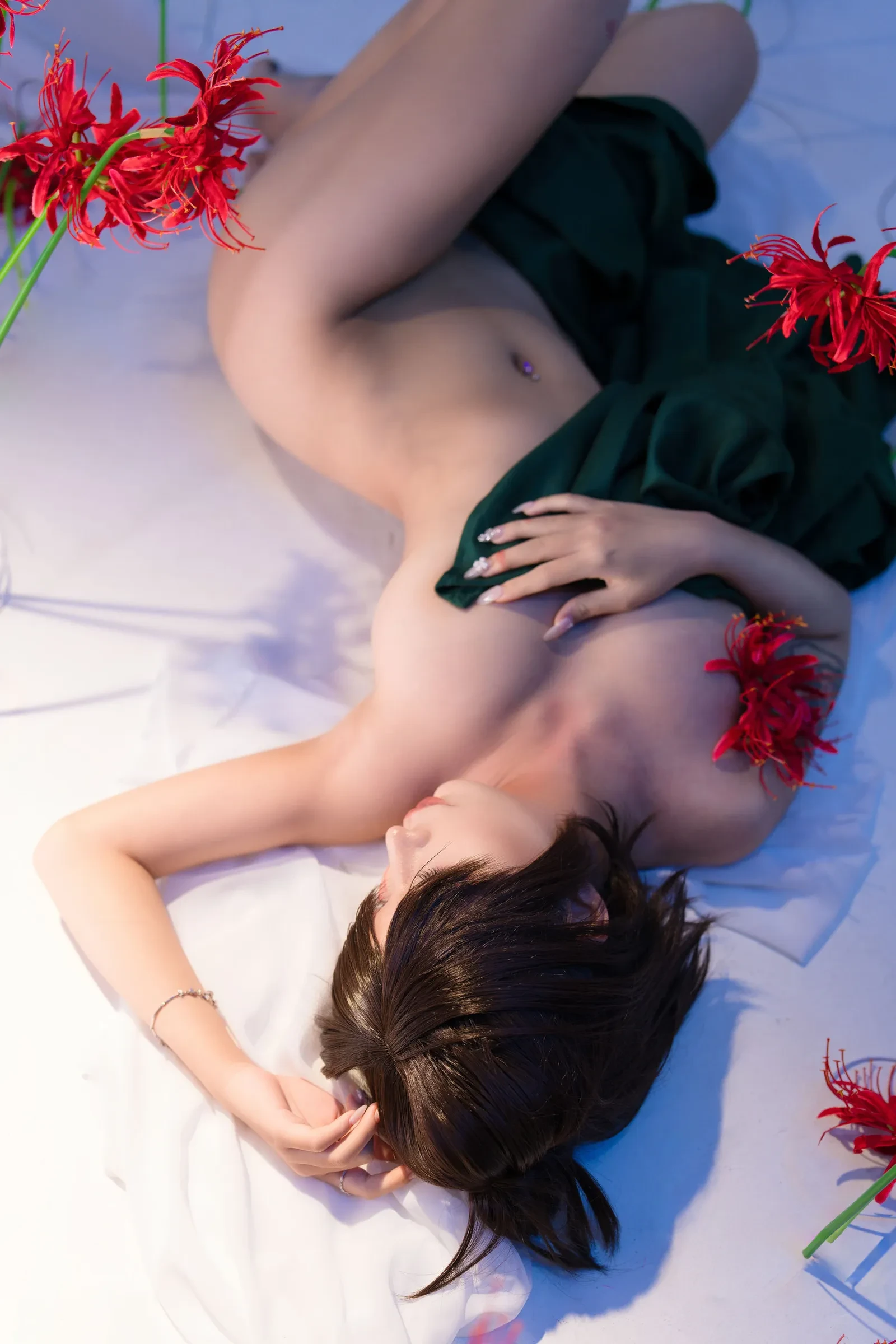 Umeko J – Hange Cosplay-第53张