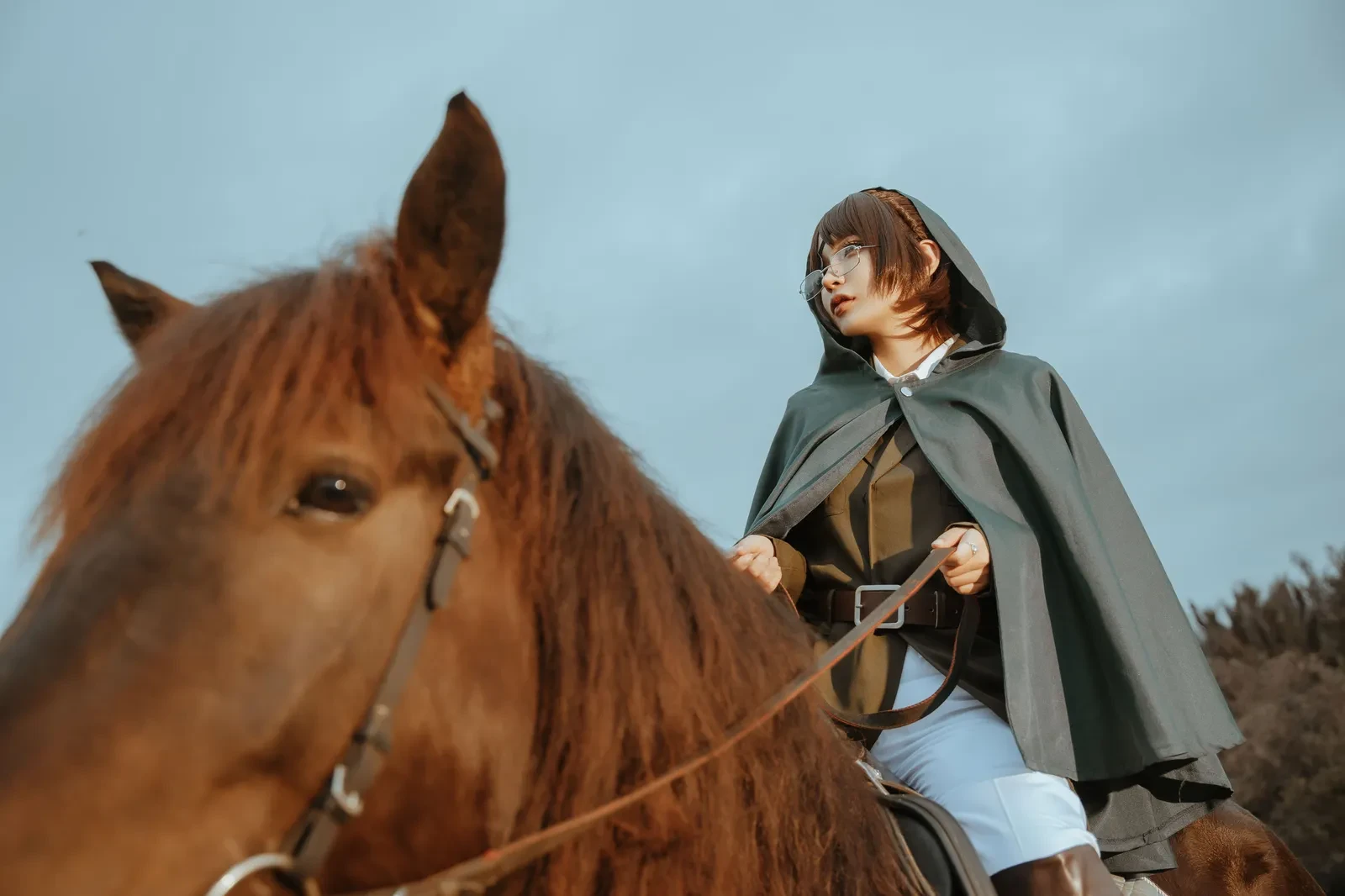 Umeko J – Hange Cosplay-第60张