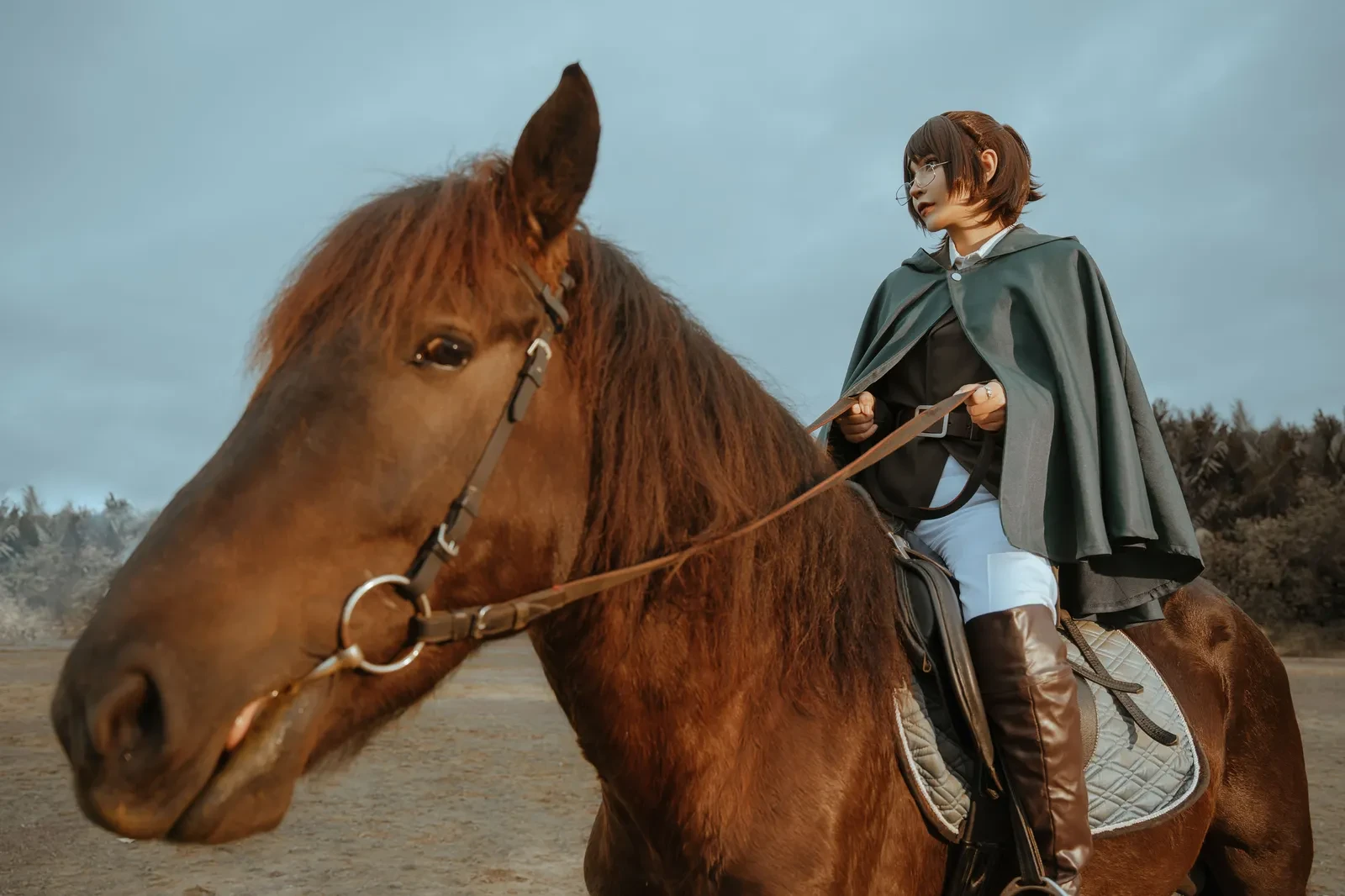 Umeko J – Hange Cosplay-第59张