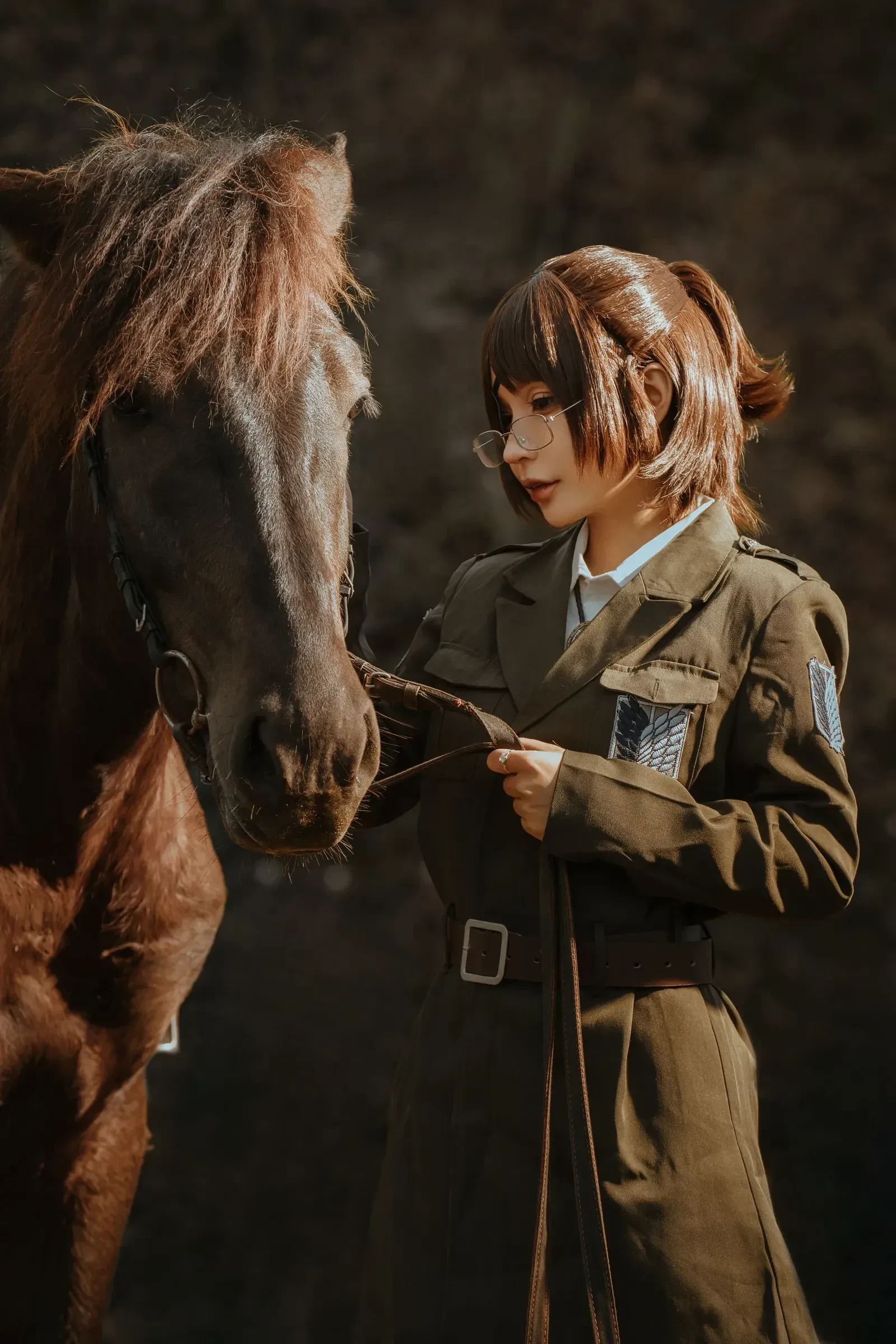 Umeko J – Hange Cosplay-第58张