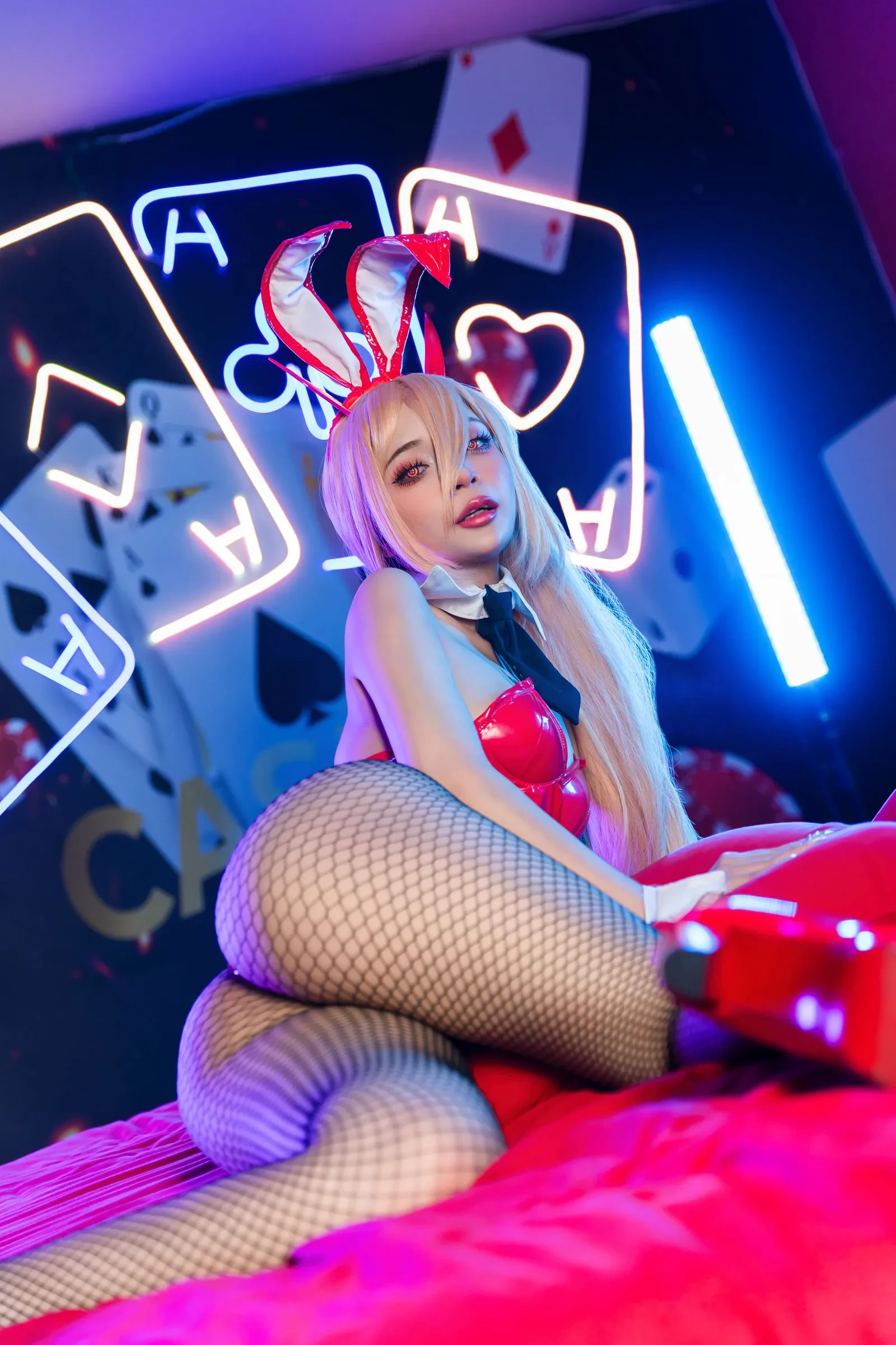 Umeko J – Power X KobeniBunny Cosplay-第45张