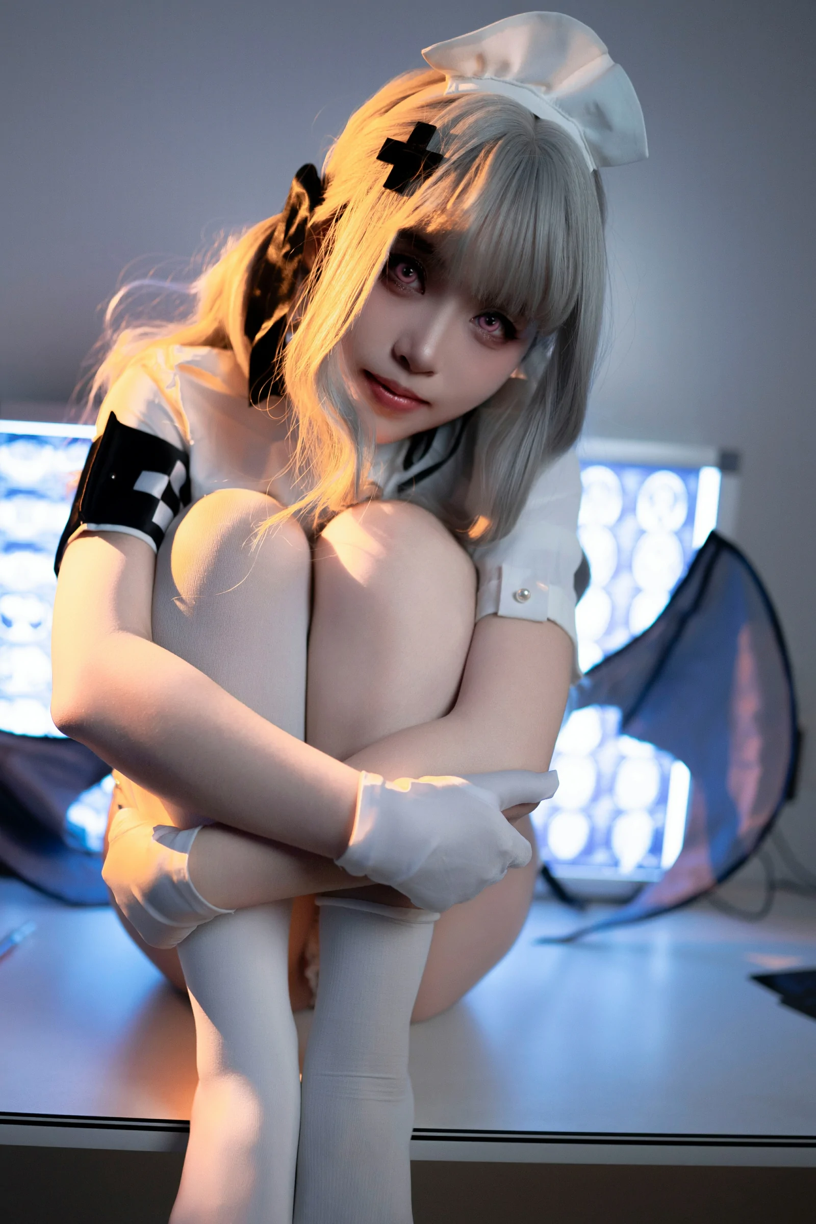 Bangni邦尼 – 魅魔护士 Cosplay-第71张