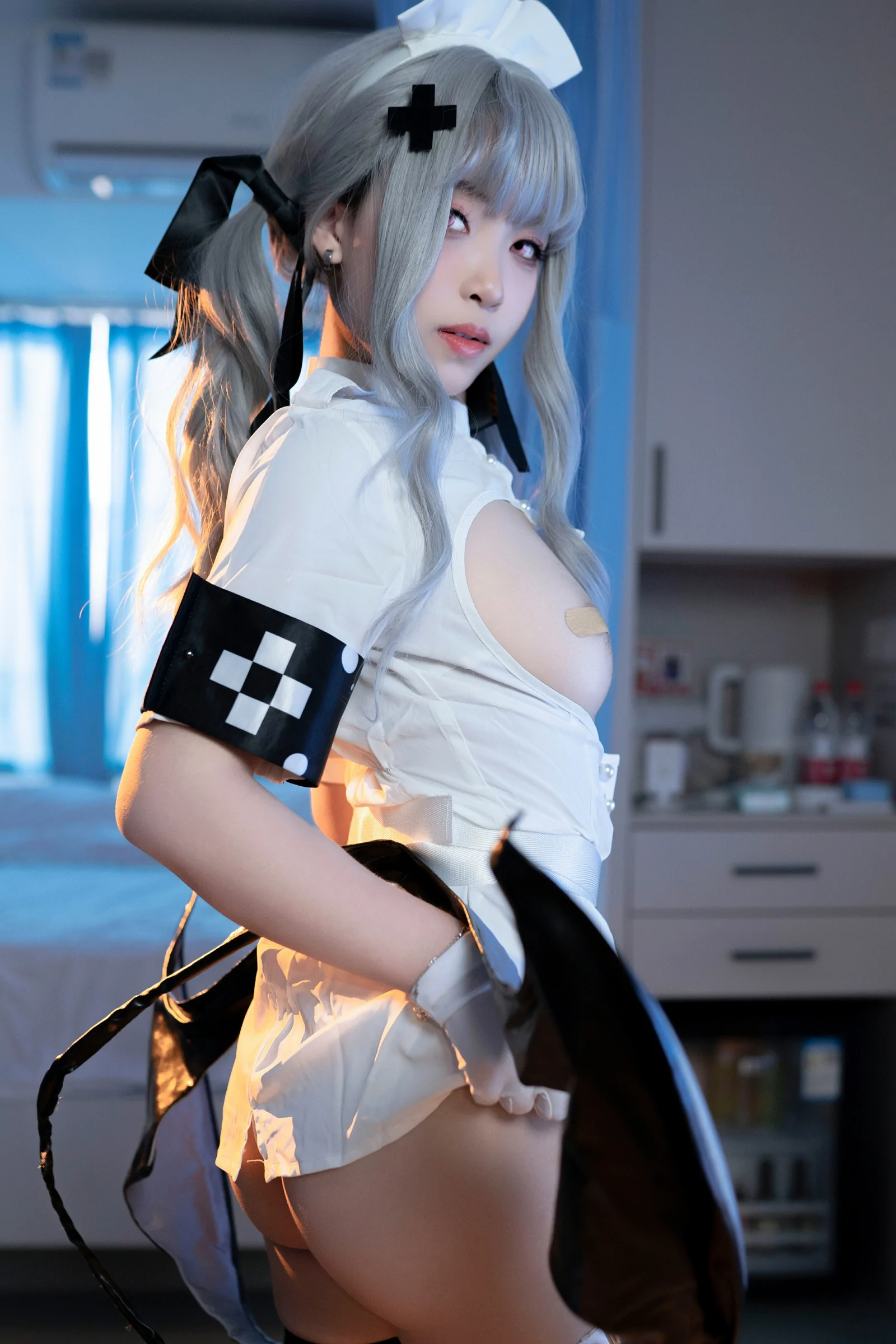 Bangni邦尼 – 魅魔护士 Cosplay-第76张
