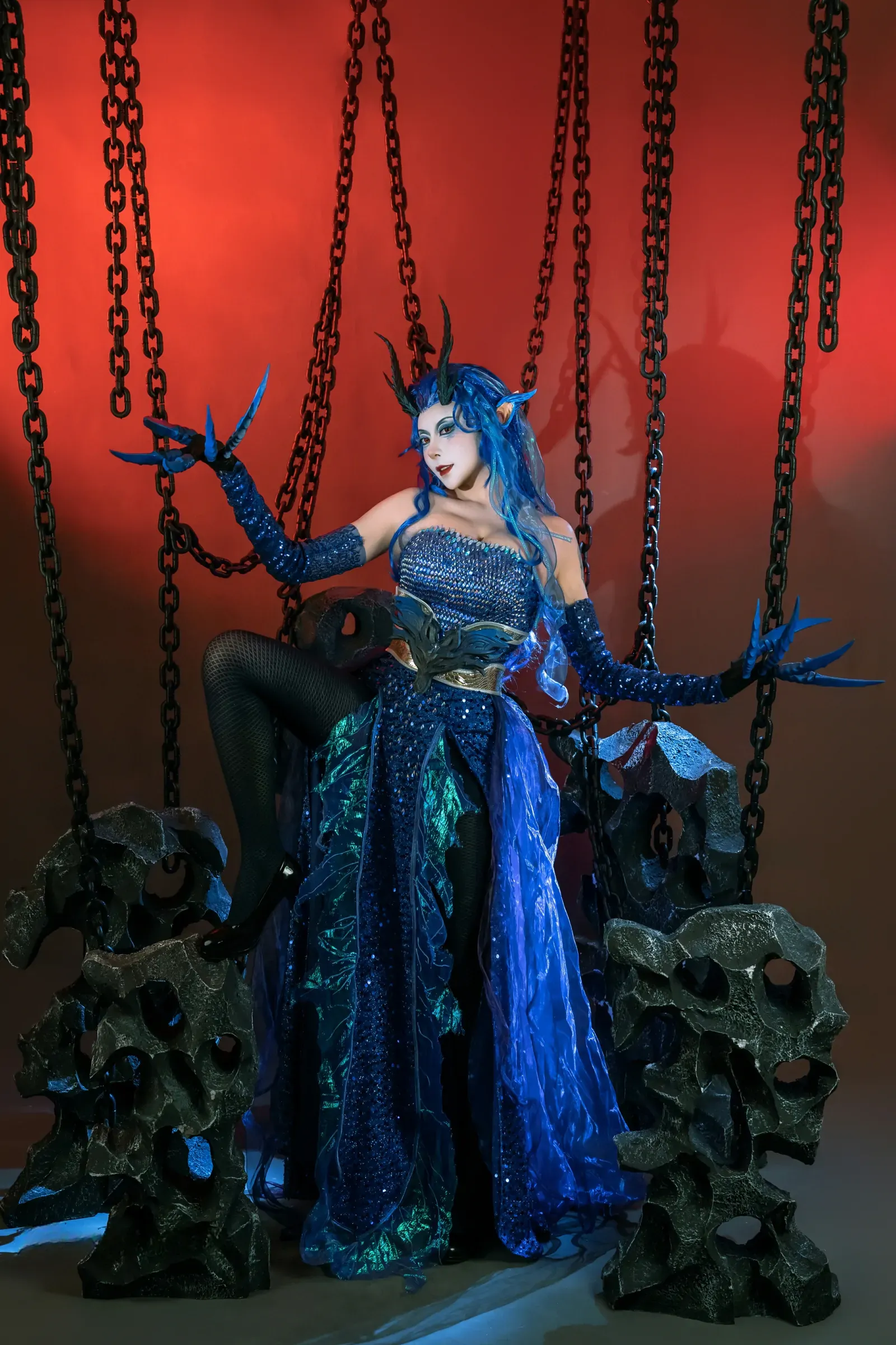 奈汐酱nice – 龙王敖闰 Cosplay-第1张