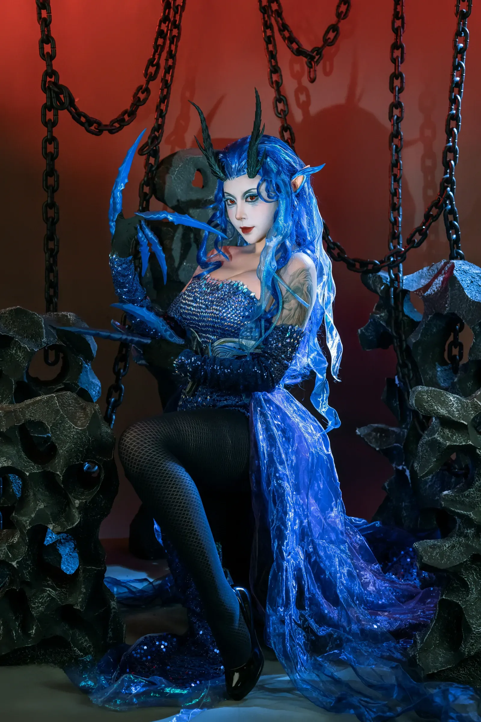奈汐酱nice – 龙王敖闰 Cosplay-第8张