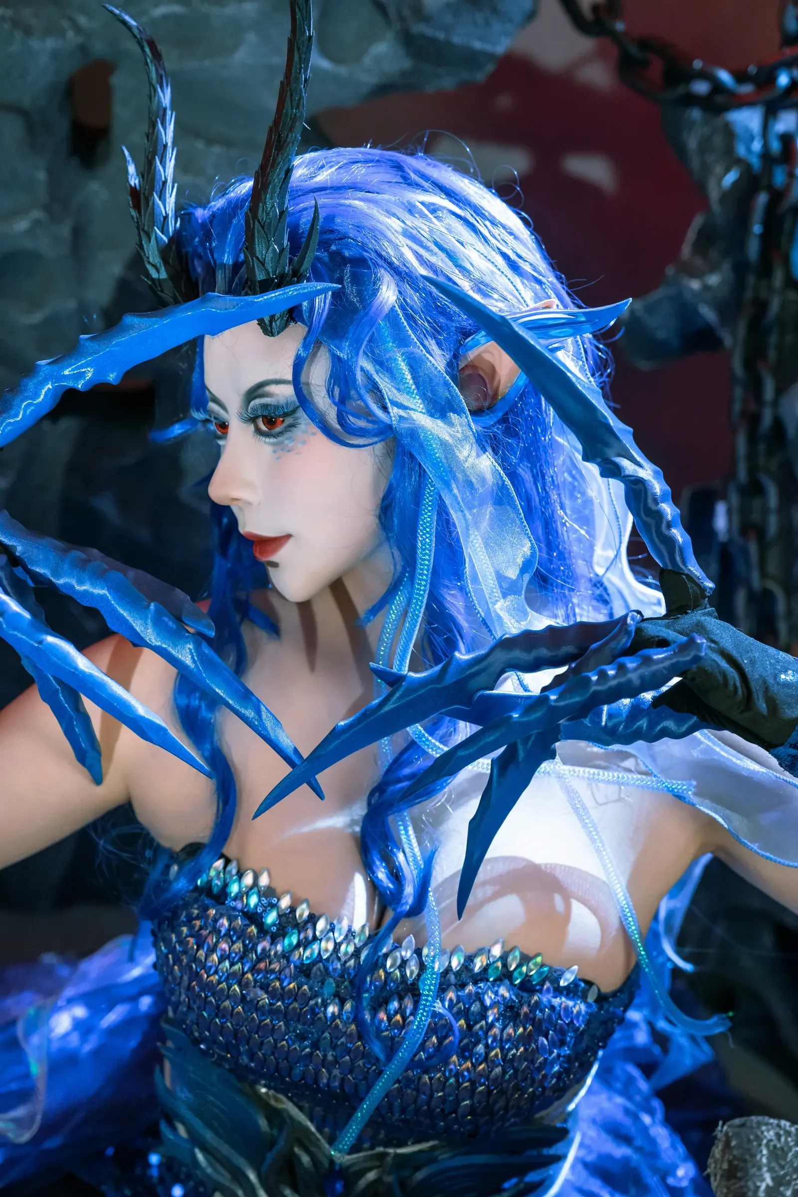 奈汐酱nice – 龙王敖闰 Cosplay-第12张