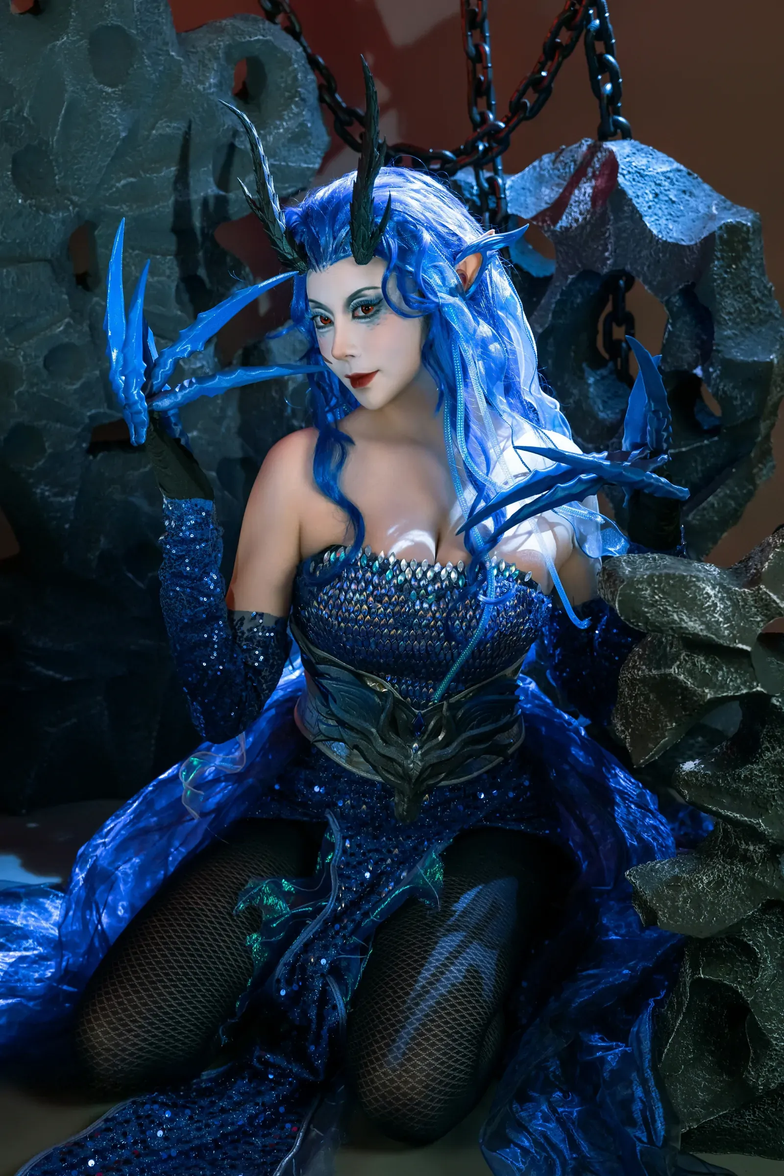 奈汐酱nice – 龙王敖闰 Cosplay-第11张