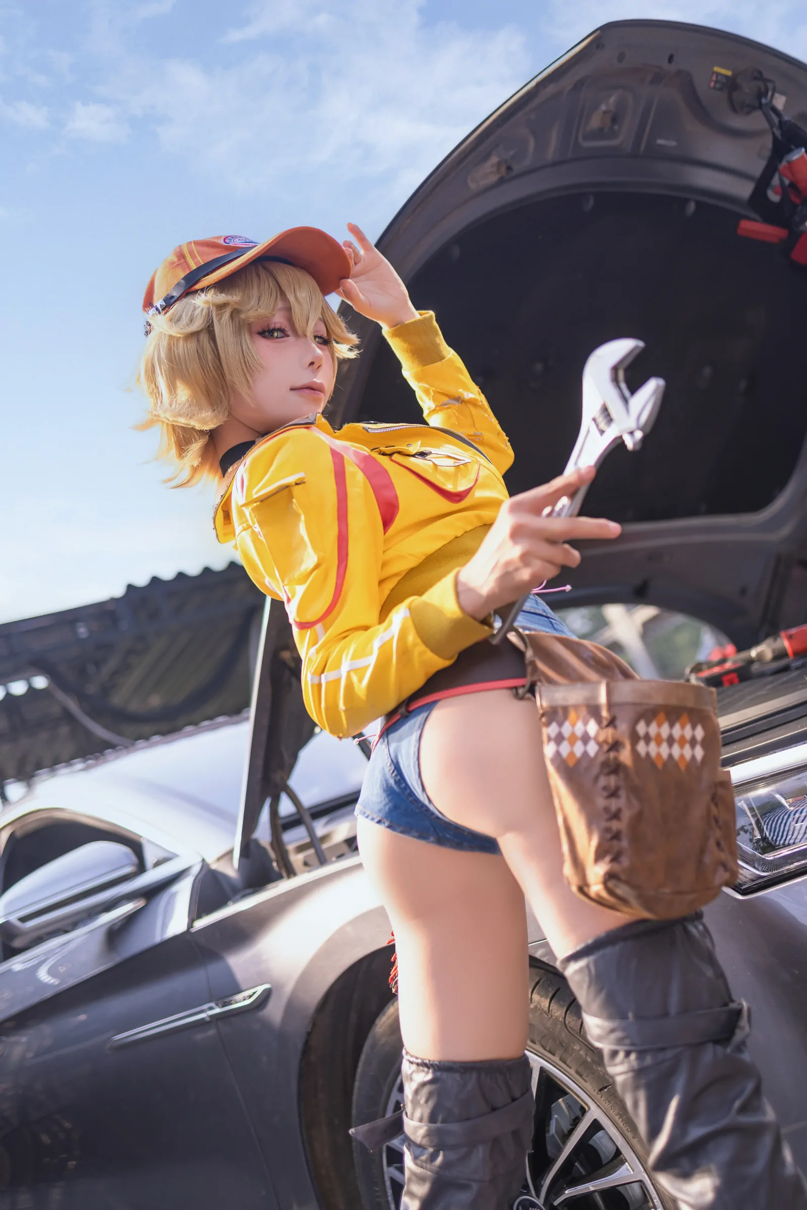 咬一口兔娘 03月作品FF15-希德妮奥拉姆 Cosplay-第3张