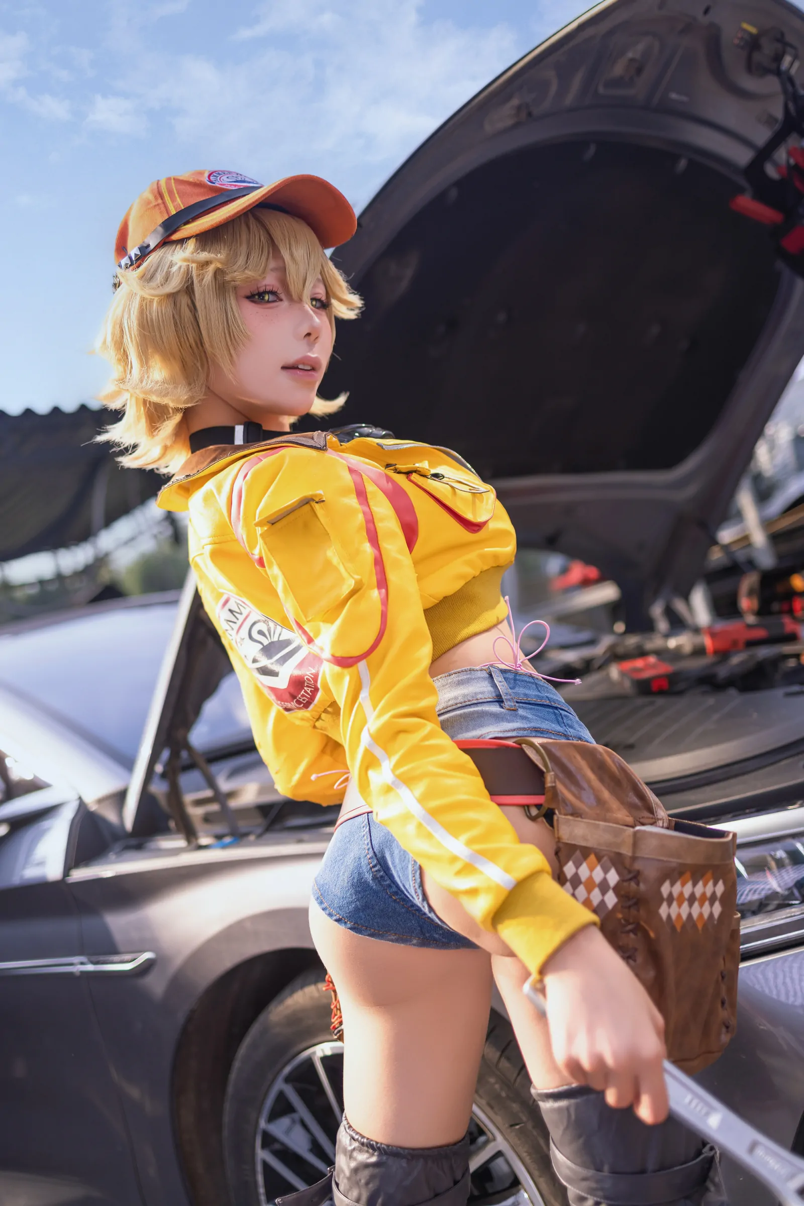 咬一口兔娘 03月作品FF15-希德妮奥拉姆 Cosplay-第2张