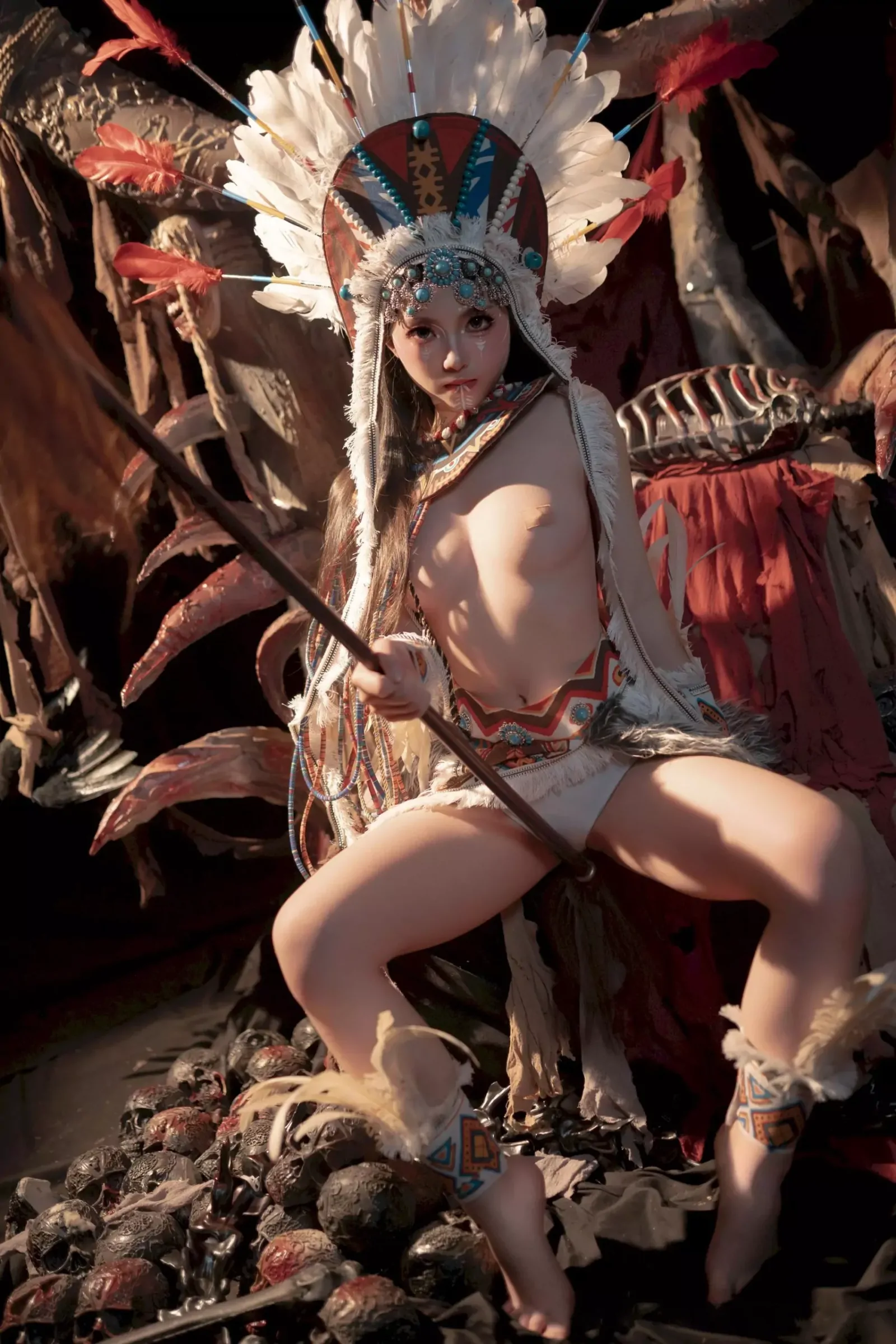 Bangni邦尼 – 印第安 (紫舞龙) Cosplay-第24张