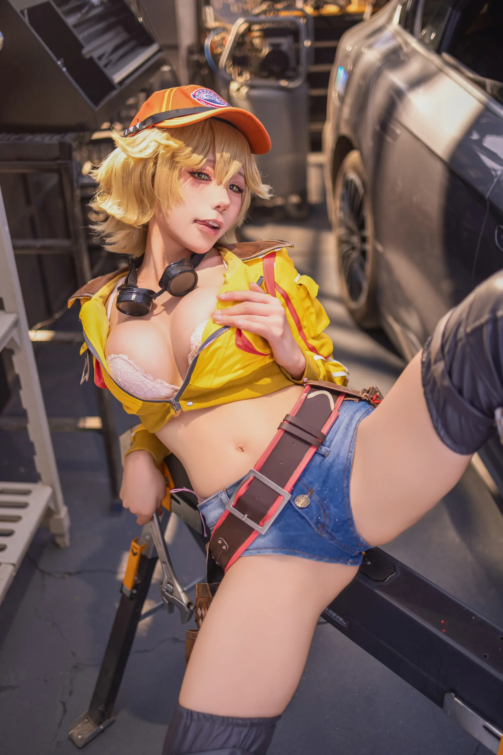 咬一口兔娘 03月作品FF15-希德妮奥拉姆 Cosplay-第9张