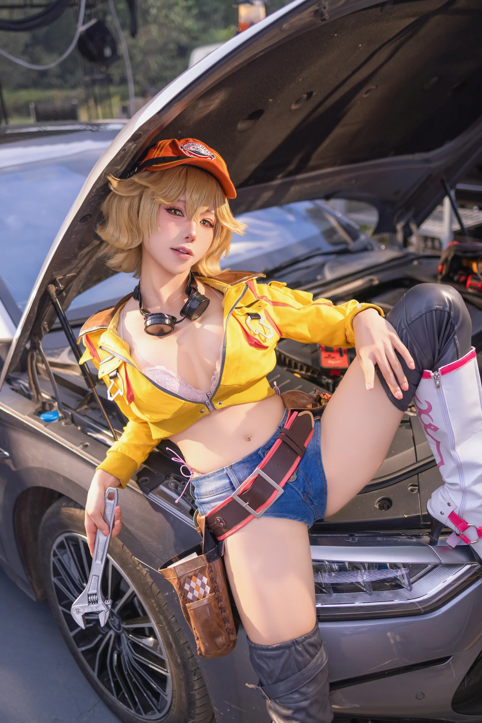 咬一口兔娘 03月作品FF15-希德妮奥拉姆 Cosplay-第93张