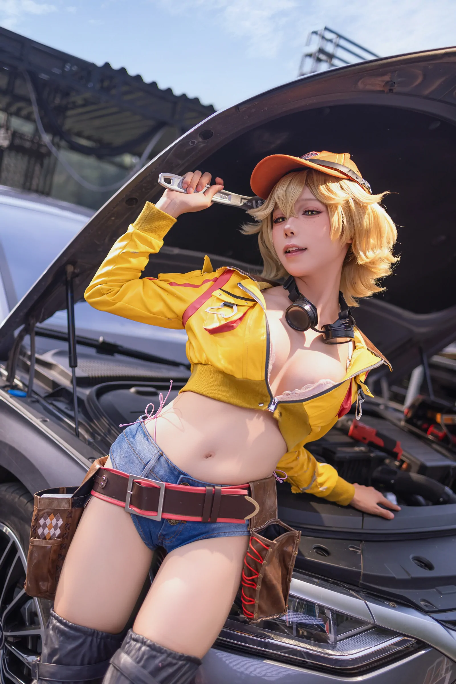 咬一口兔娘 03月作品FF15-希德妮奥拉姆 Cosplay-第92张