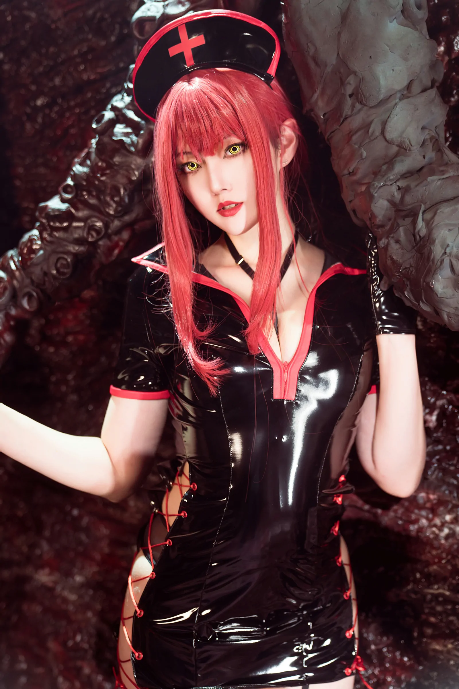 Natsuko夏夏子 – 玛奇玛护士 Cosplay-第13张