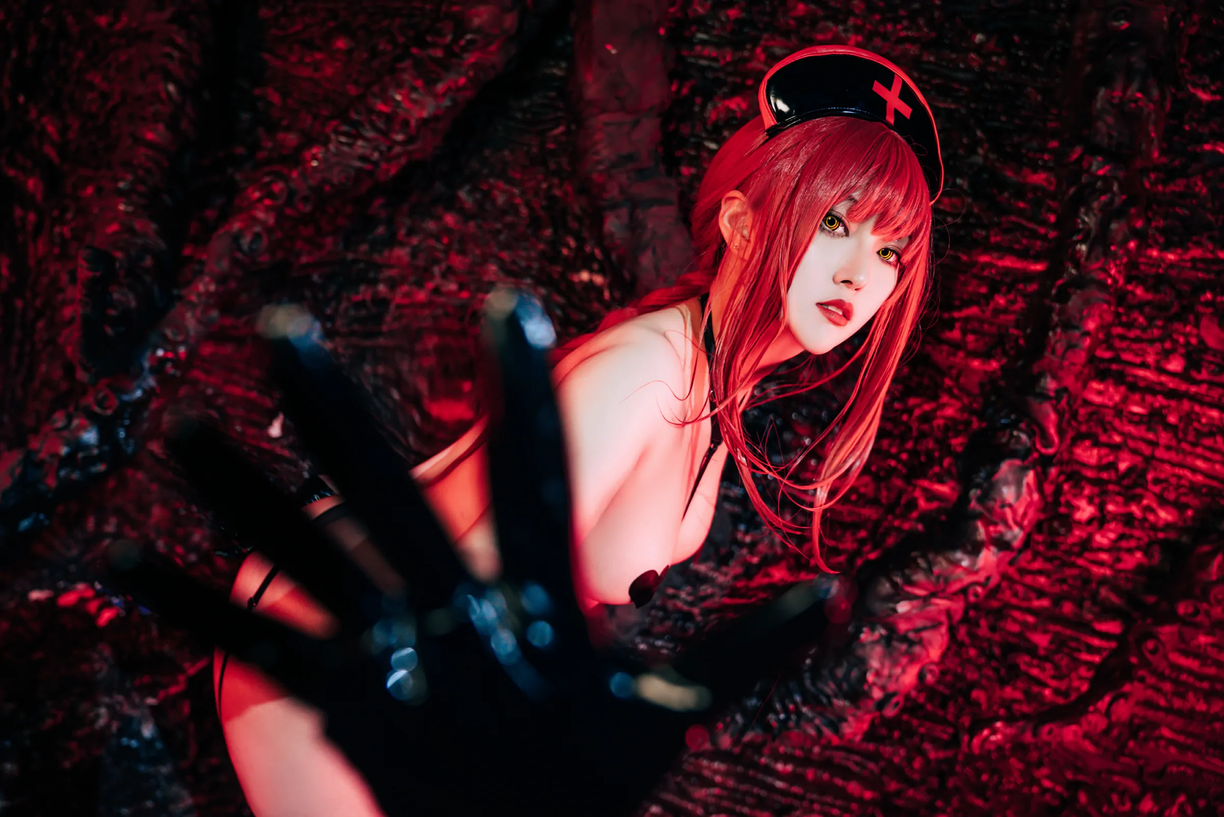 Natsuko夏夏子 – 玛奇玛护士 Cosplay-第51张