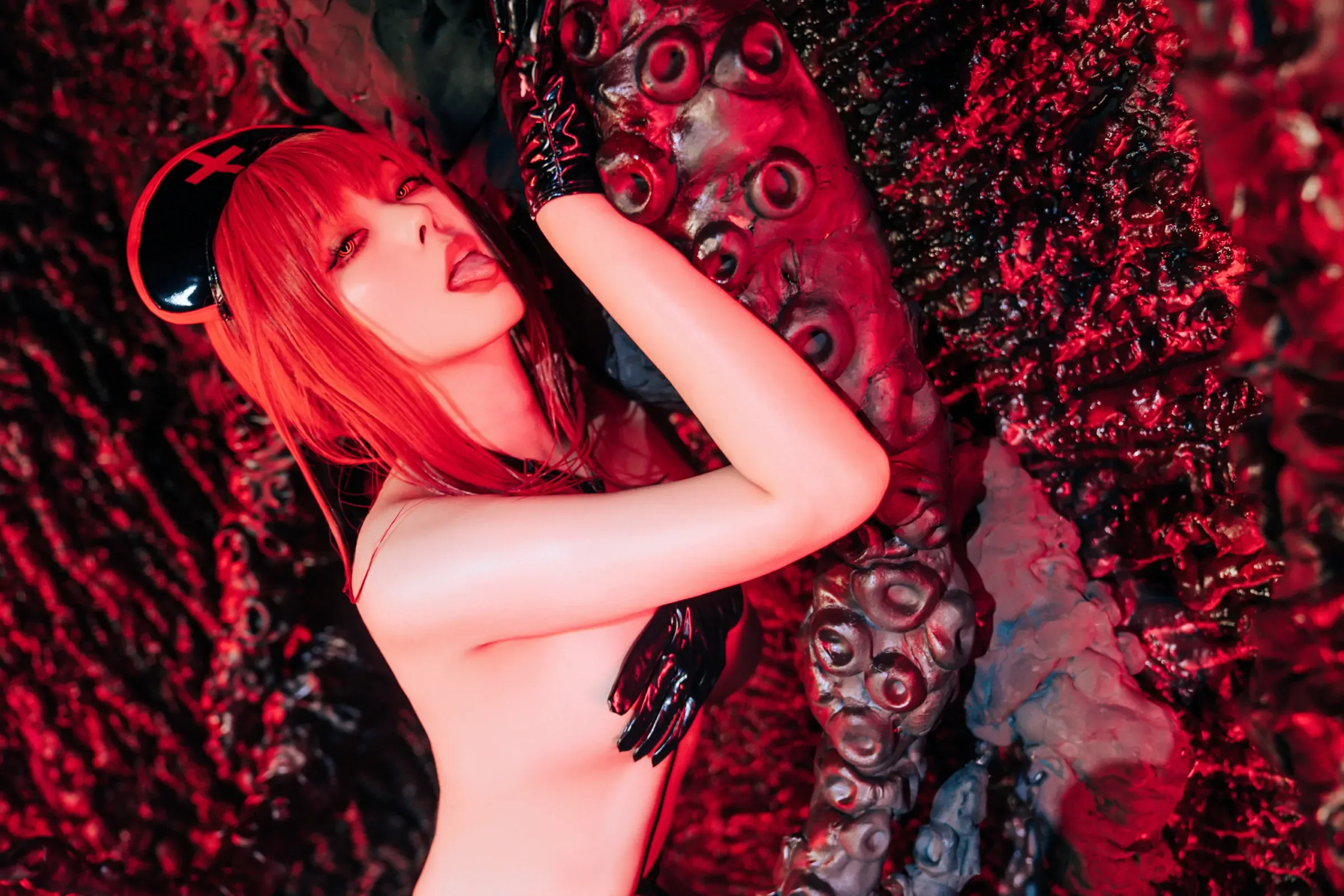 Natsuko夏夏子 – 玛奇玛护士 Cosplay-第57张