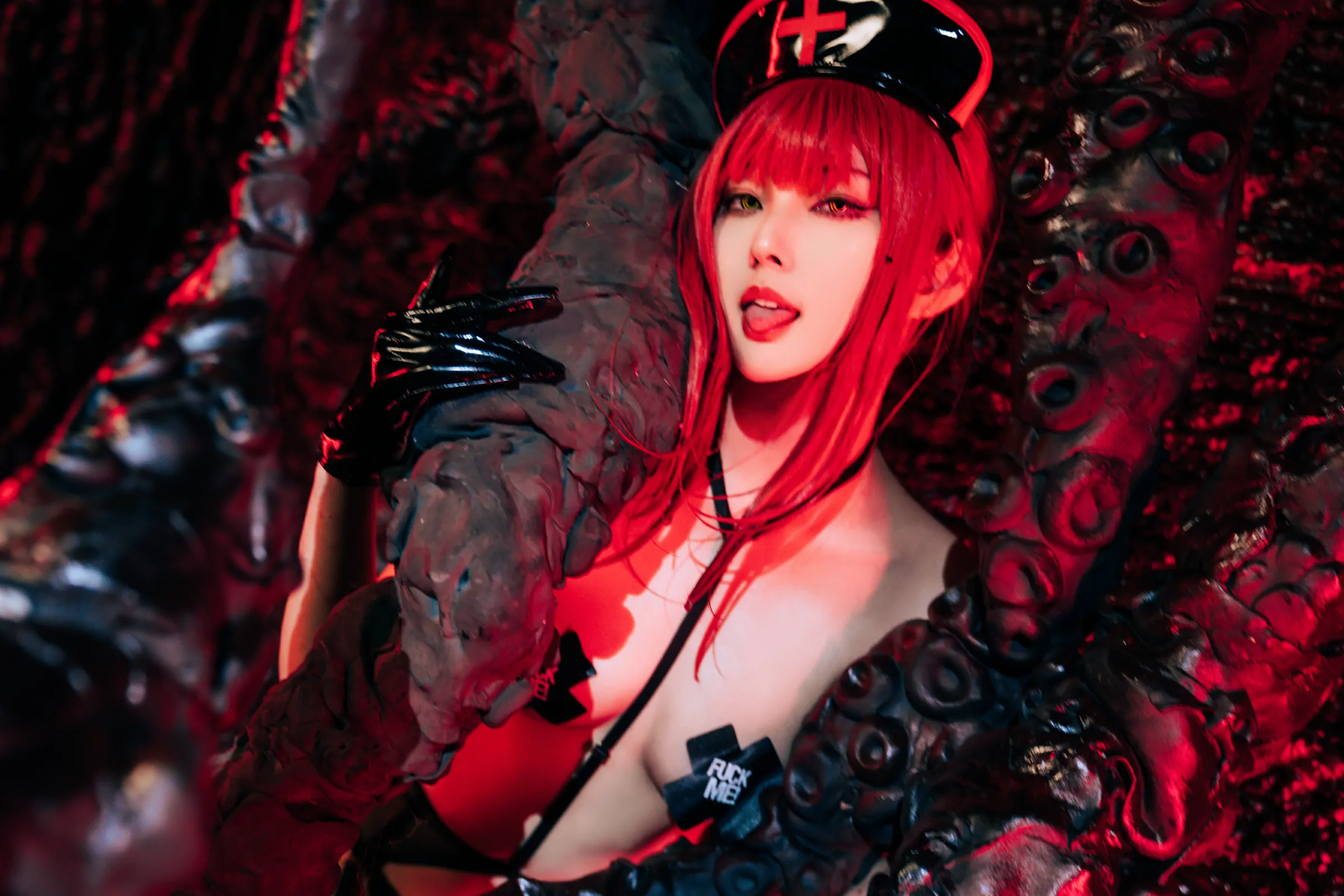 Natsuko夏夏子 – 玛奇玛护士 Cosplay-第62张