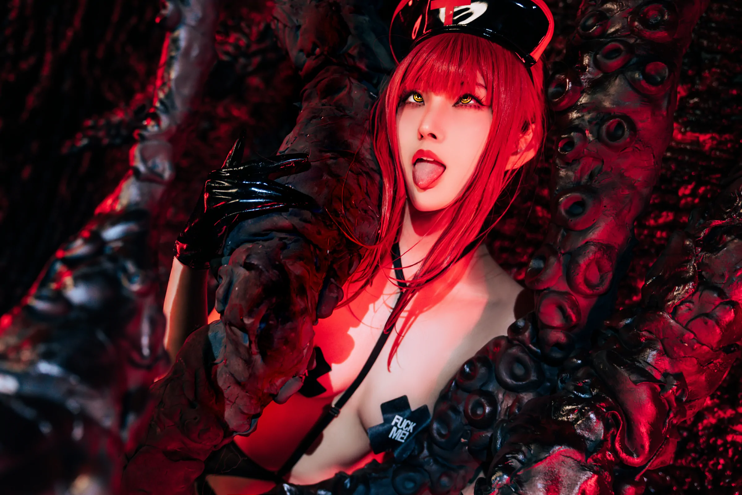 Natsuko夏夏子 – 玛奇玛护士 Cosplay-第63张