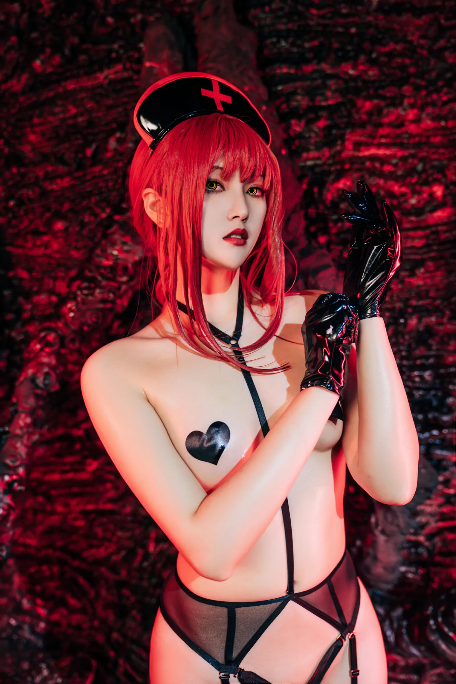 Natsuko夏夏子 – 玛奇玛护士 Cosplay-第66张