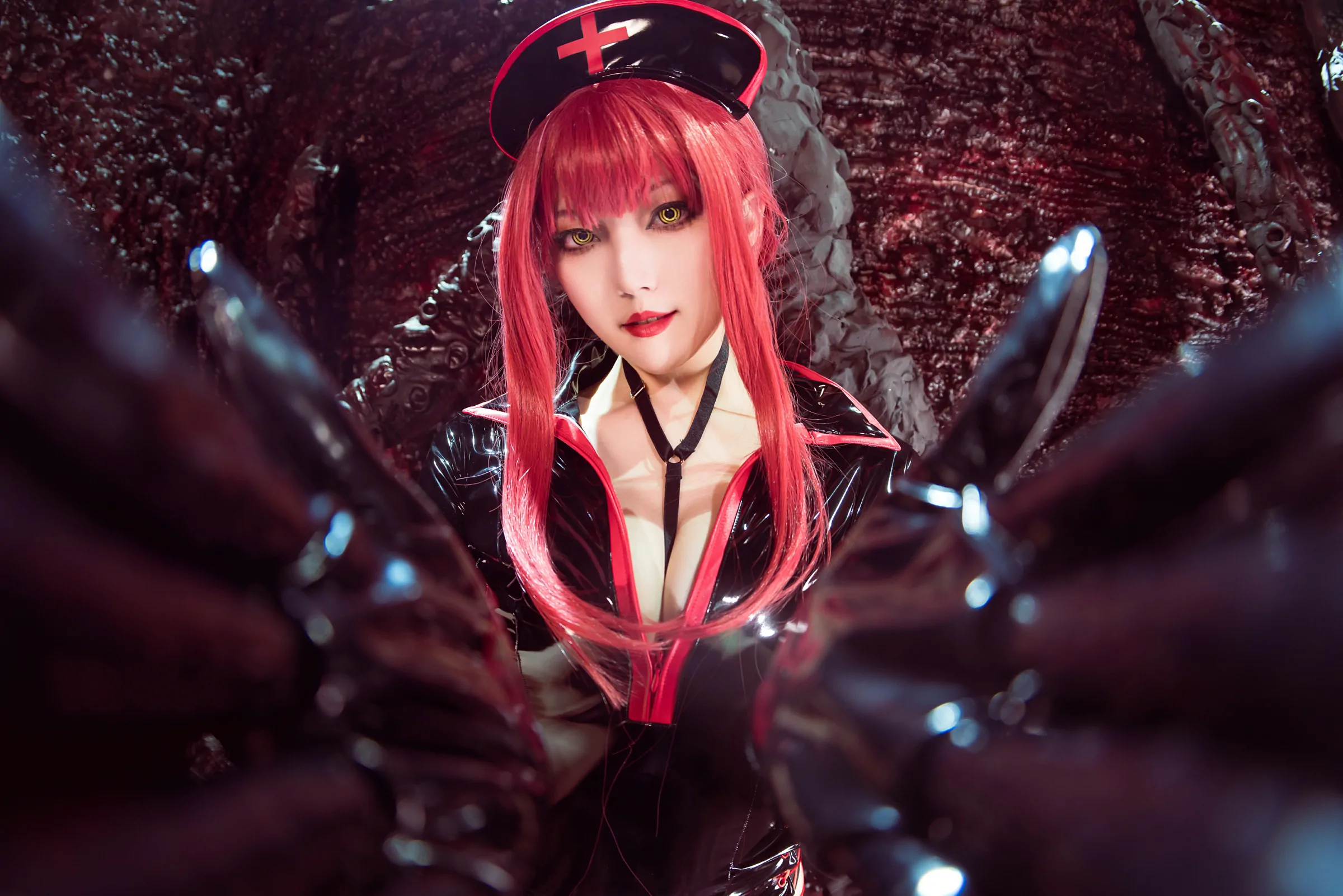 Natsuko夏夏子 – 玛奇玛护士 Cosplay-第67张