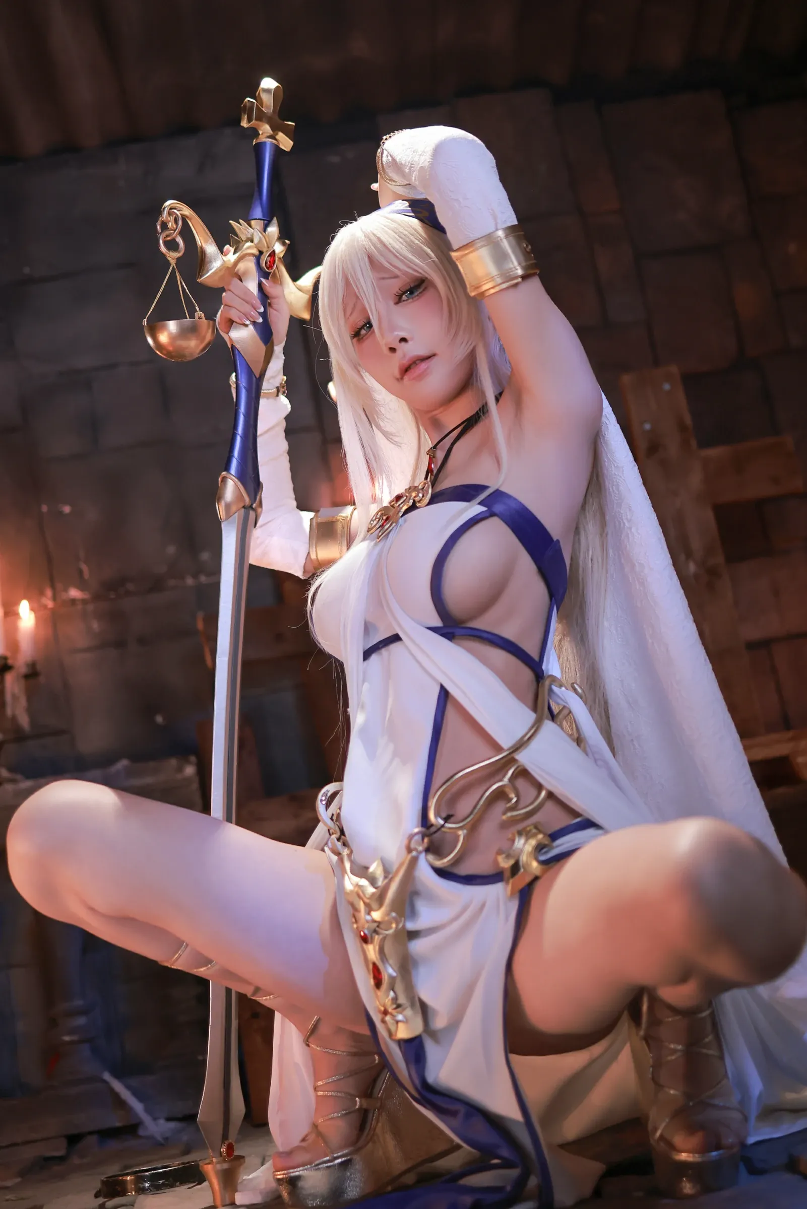 水淼aqua – 剑之圣女 Cosplay-第52张