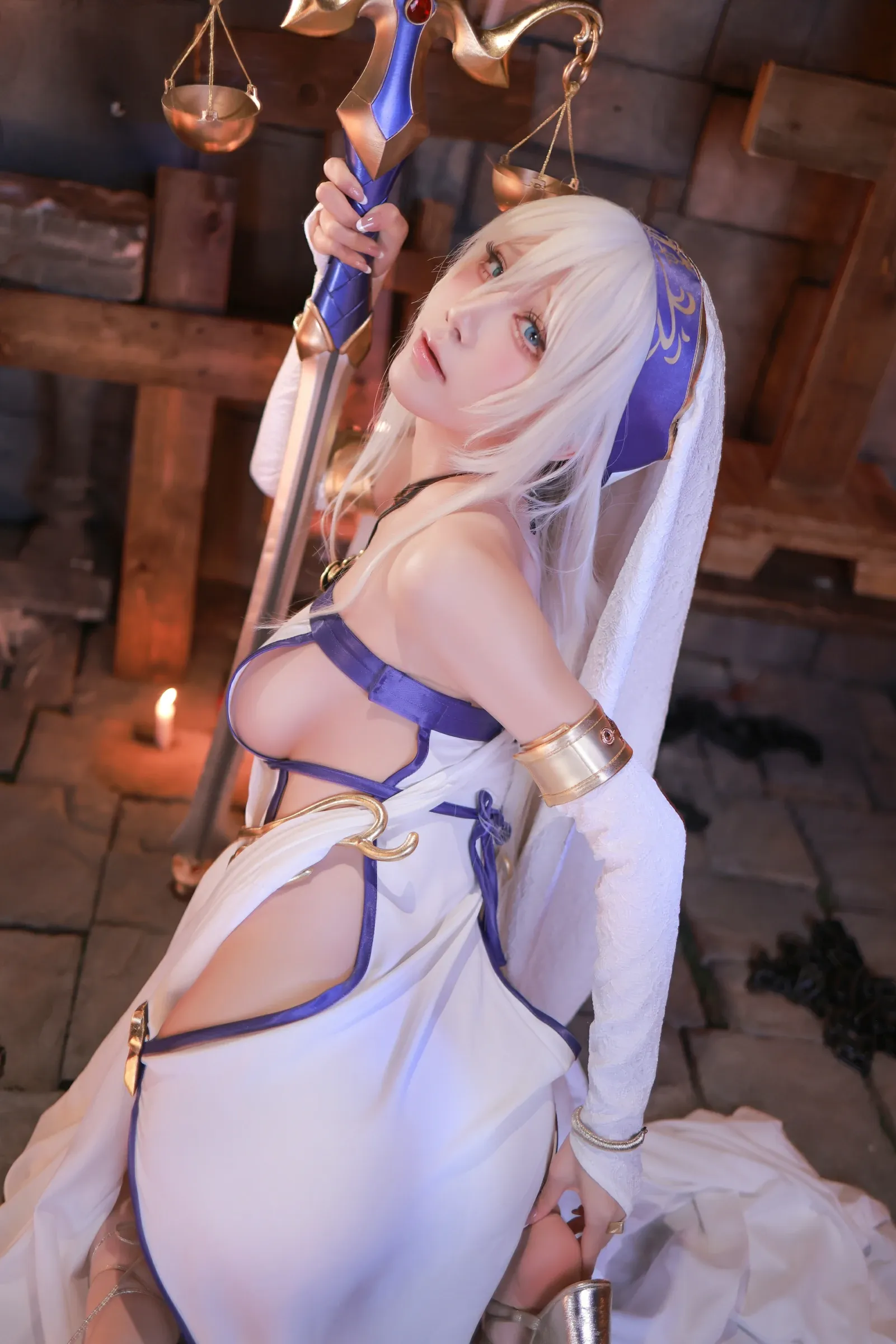 水淼aqua – 剑之圣女 Cosplay-第58张