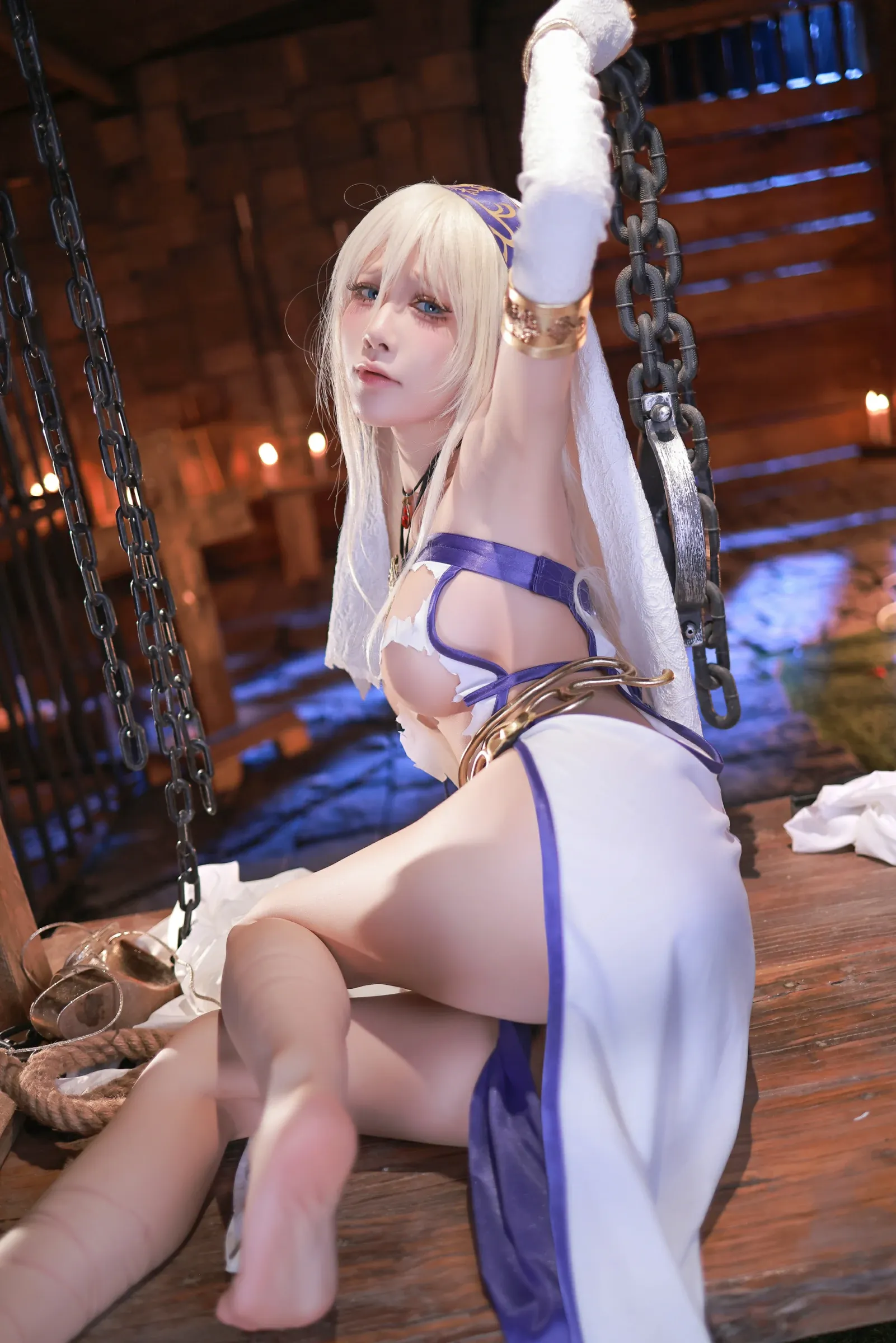 水淼aqua – 剑之圣女 Cosplay-第69张