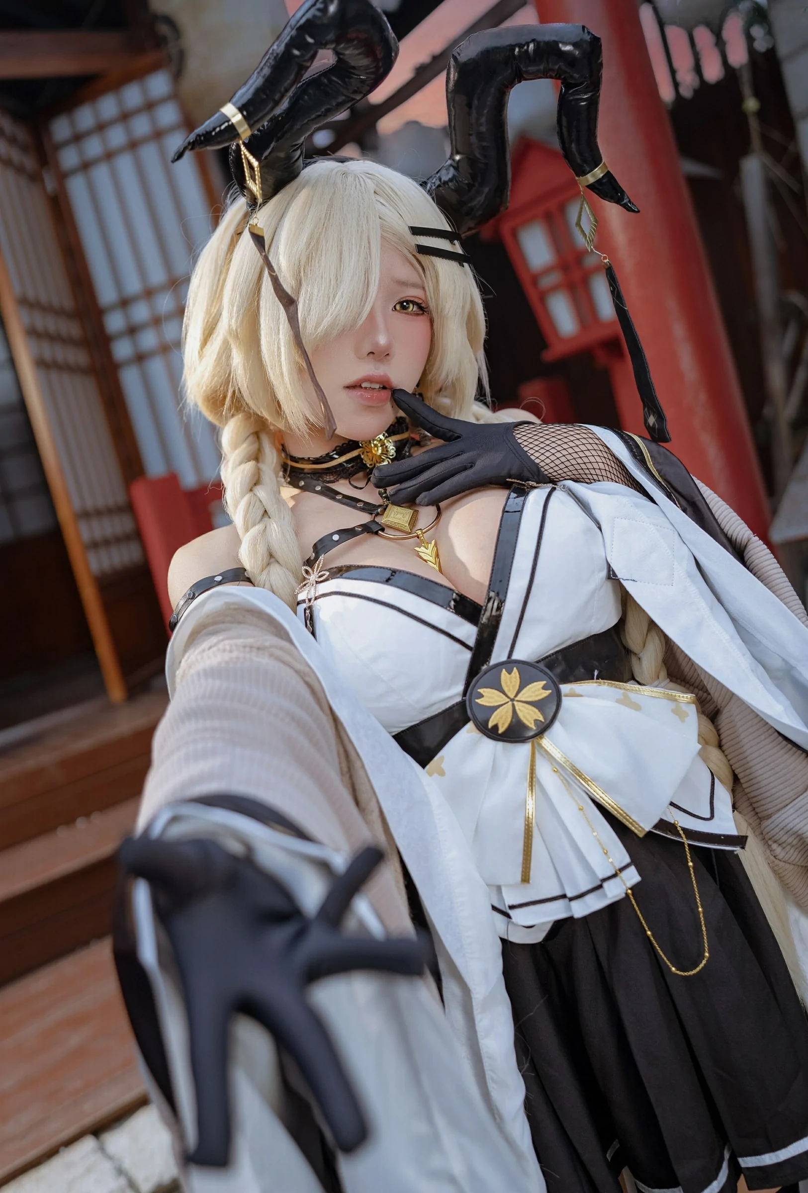 咬一口兔娘 3月作品 须臾望月抄-尾张 Cosplay-第1张