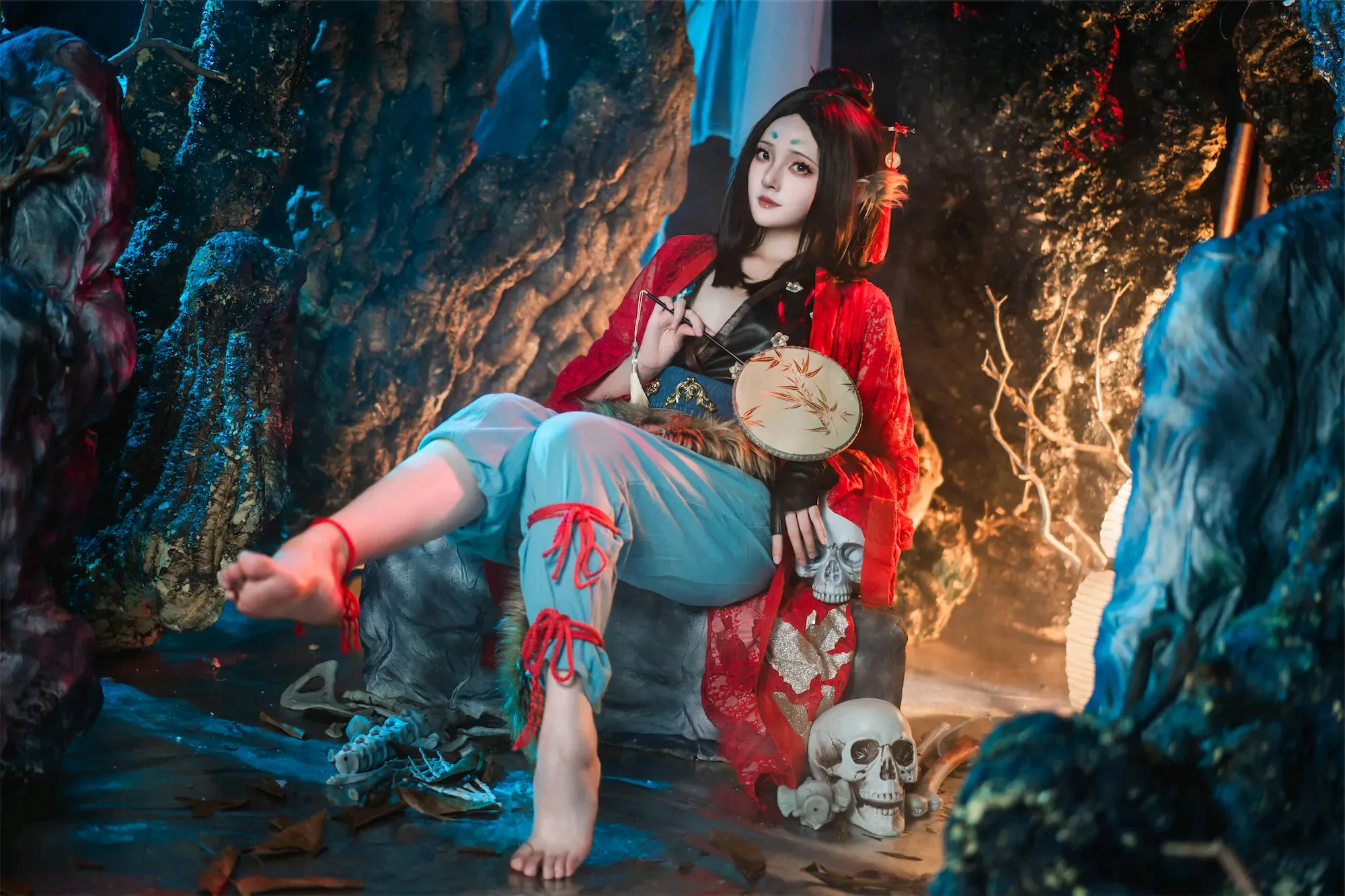 Natsuko夏夏子 – 黑神话悟空 萍萍 Cosplay-第10张