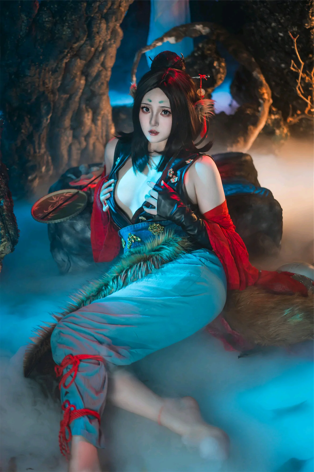 Natsuko夏夏子 – 黑神话悟空 萍萍 Cosplay-第13张