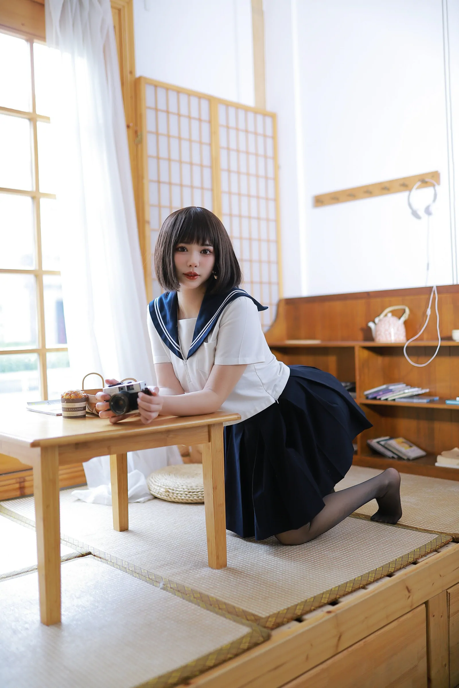 Tina很妖孽呀 – 绳艺jk Cosplay-第103张