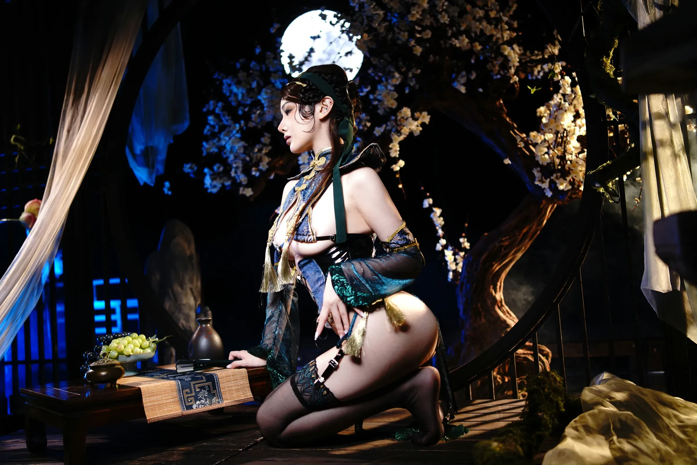 雯妹不讲道理 – 蛇年限定 青蛇 Cosplay-第6张