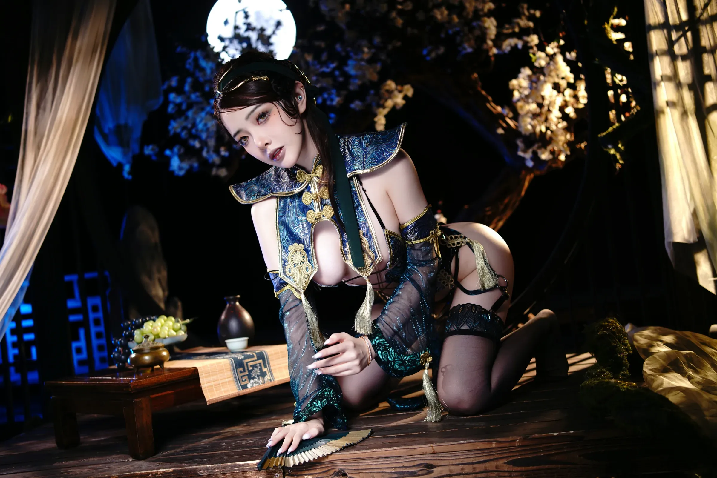 雯妹不讲道理 – 蛇年限定 青蛇 Cosplay-第9张
