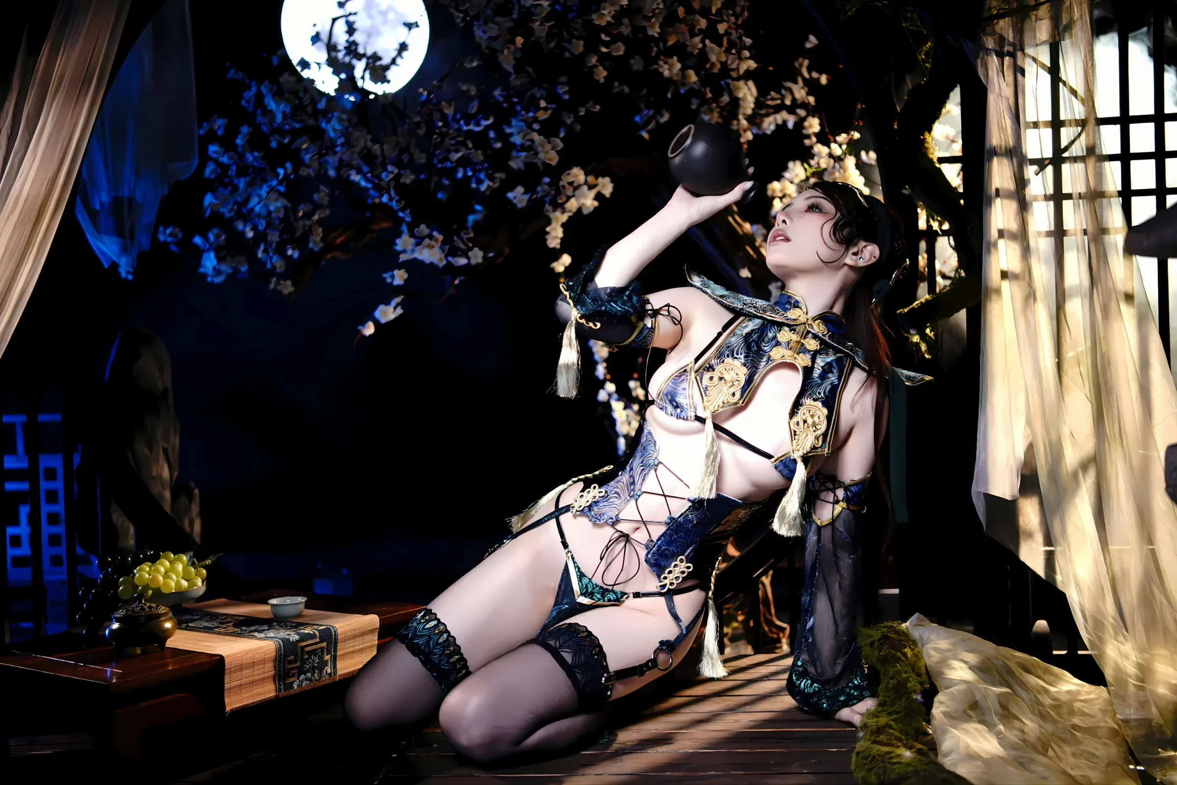 雯妹不讲道理 – 蛇年限定 青蛇 Cosplay-第13张