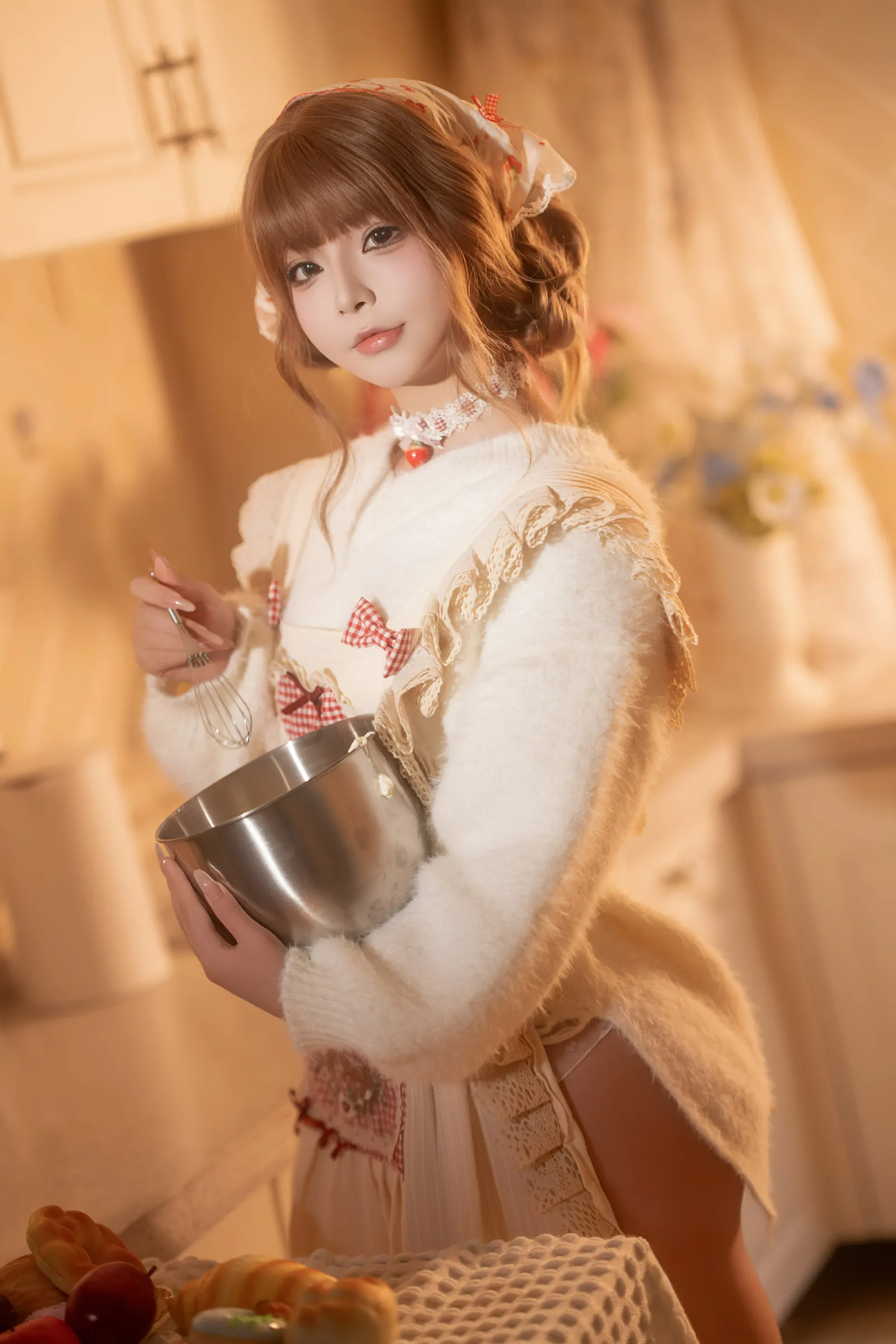 yuuhui玉汇 – 冬日甜心 Cosplay-第35张