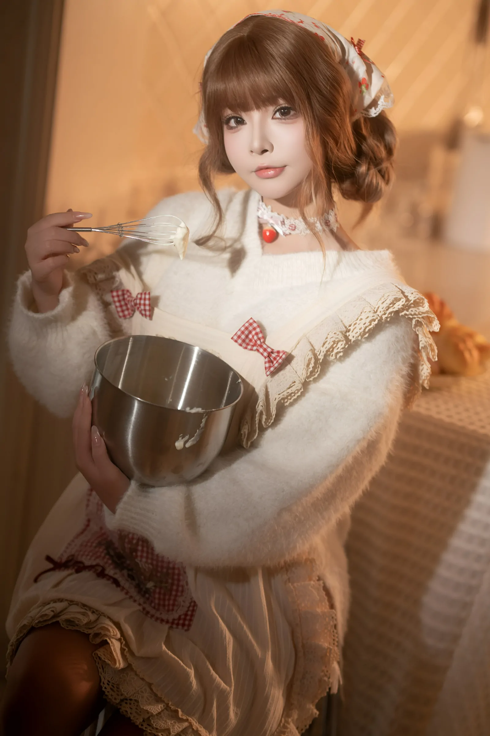 yuuhui玉汇 – 冬日甜心 Cosplay-第40张