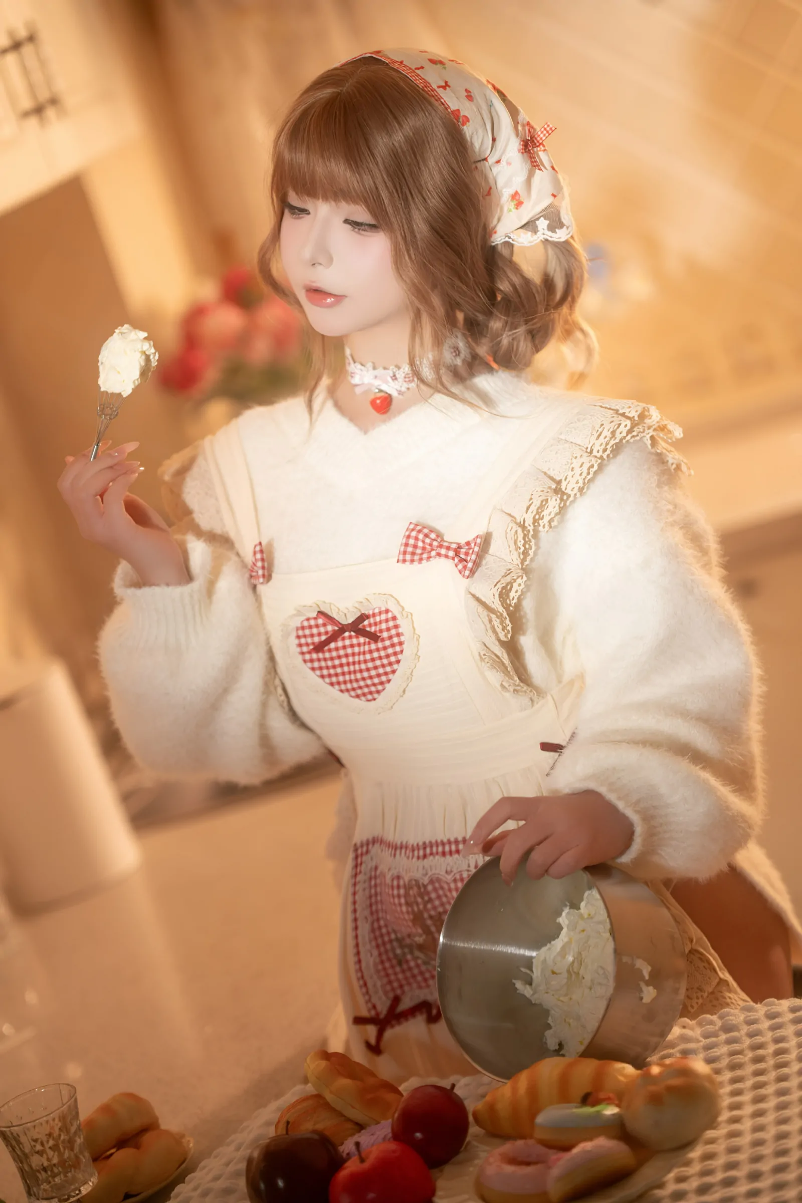 yuuhui玉汇 – 冬日甜心 Cosplay-第36张