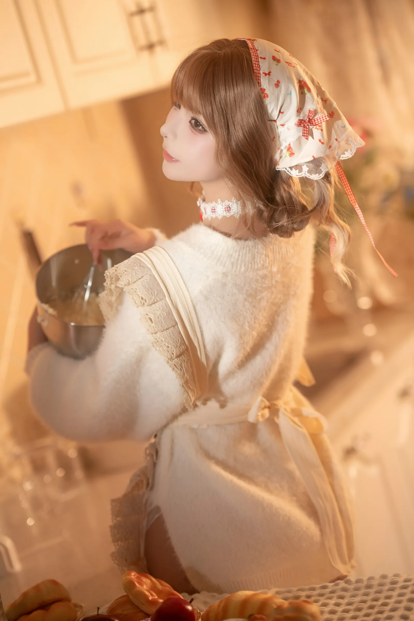 yuuhui玉汇 – 冬日甜心 Cosplay-第37张