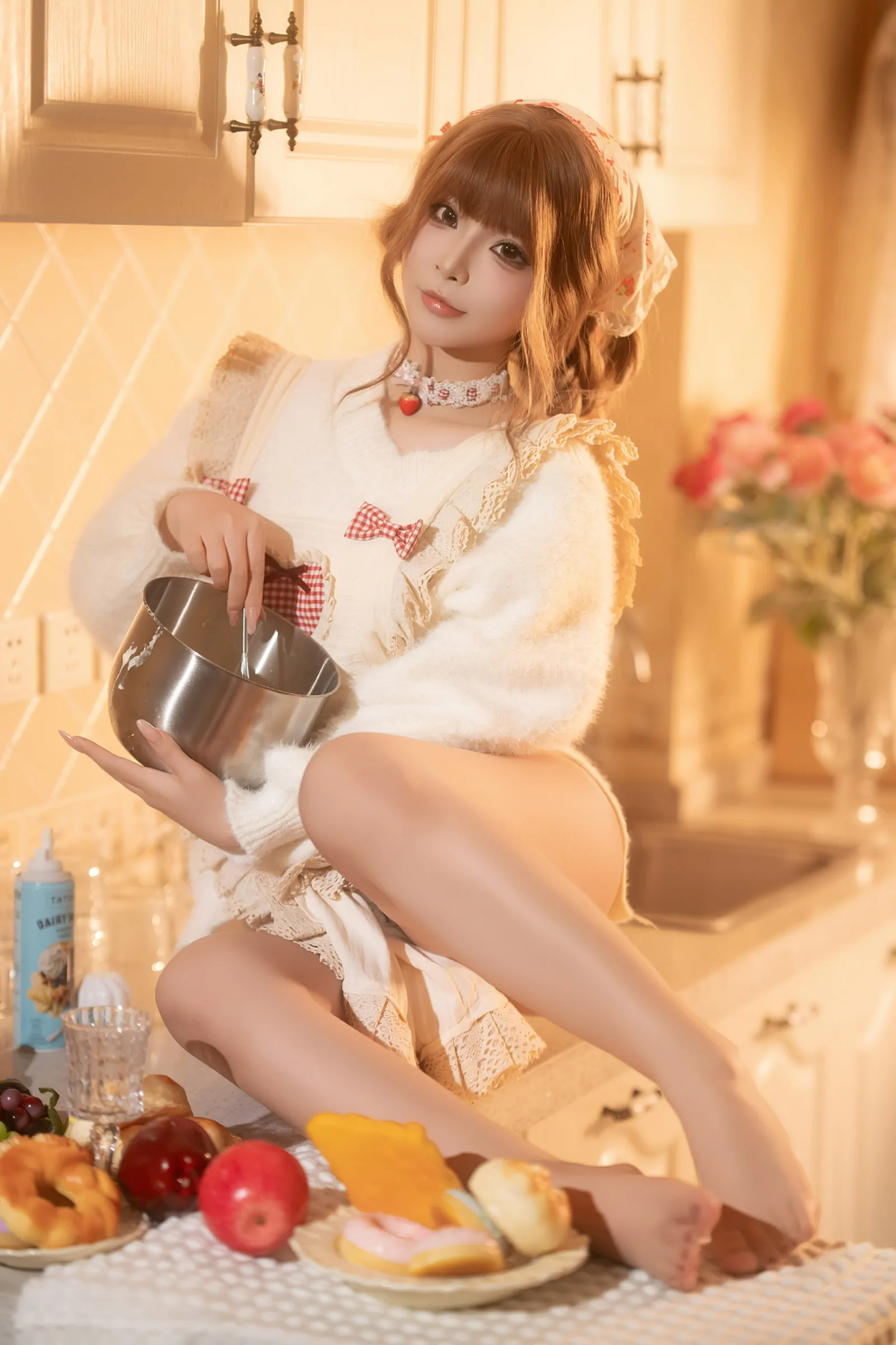yuuhui玉汇 – 冬日甜心 Cosplay-第57张