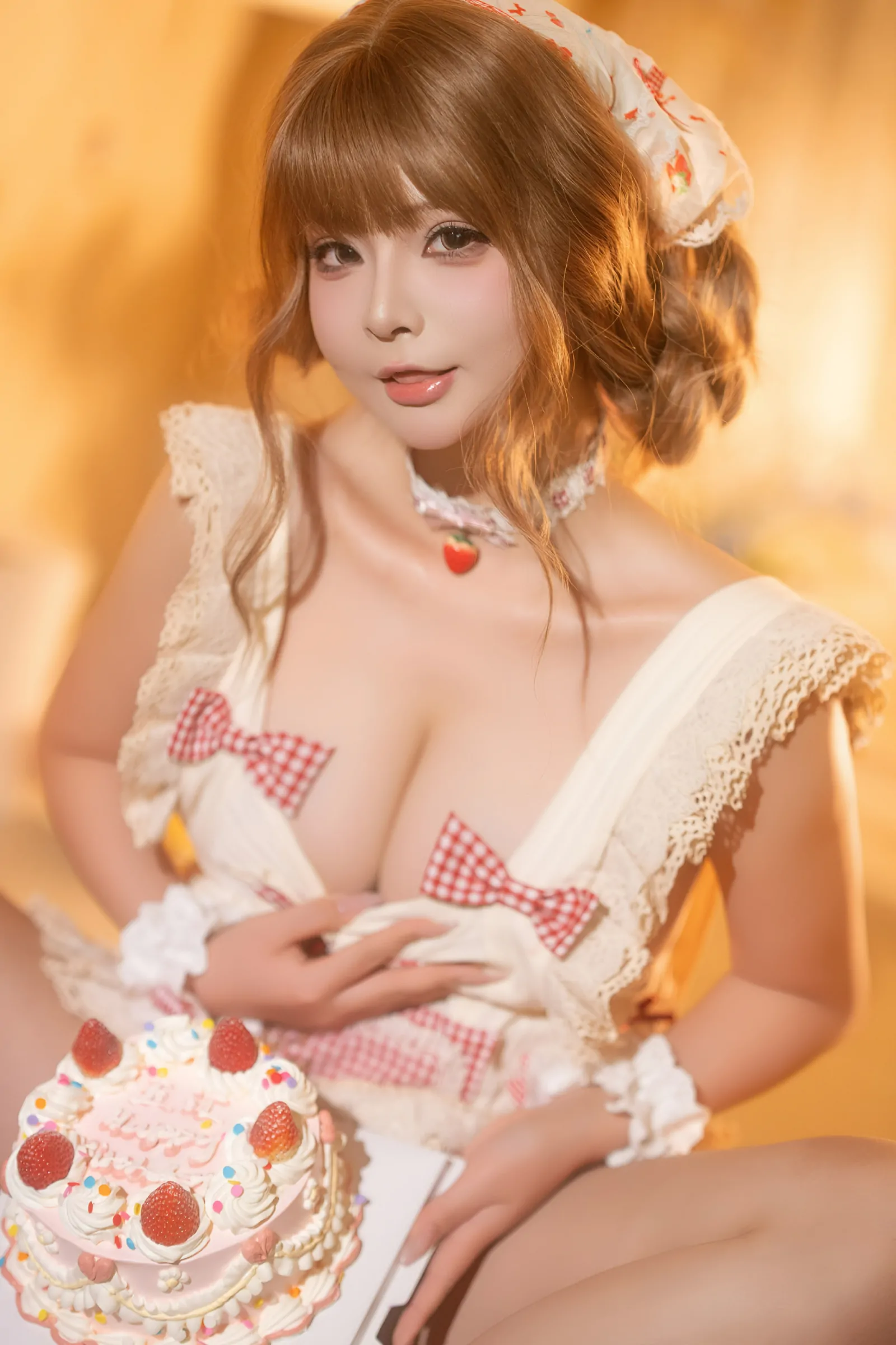 yuuhui玉汇 – 冬日甜心 Cosplay-第83张