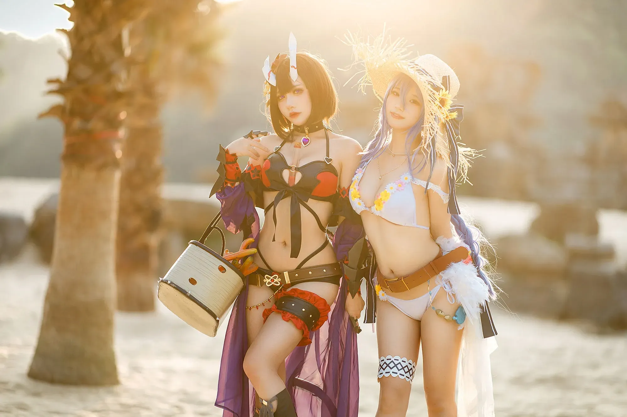 是一只熊仔吗伊喵君Nya – 公主连结 静流x惠理子 Cosplay-第9张