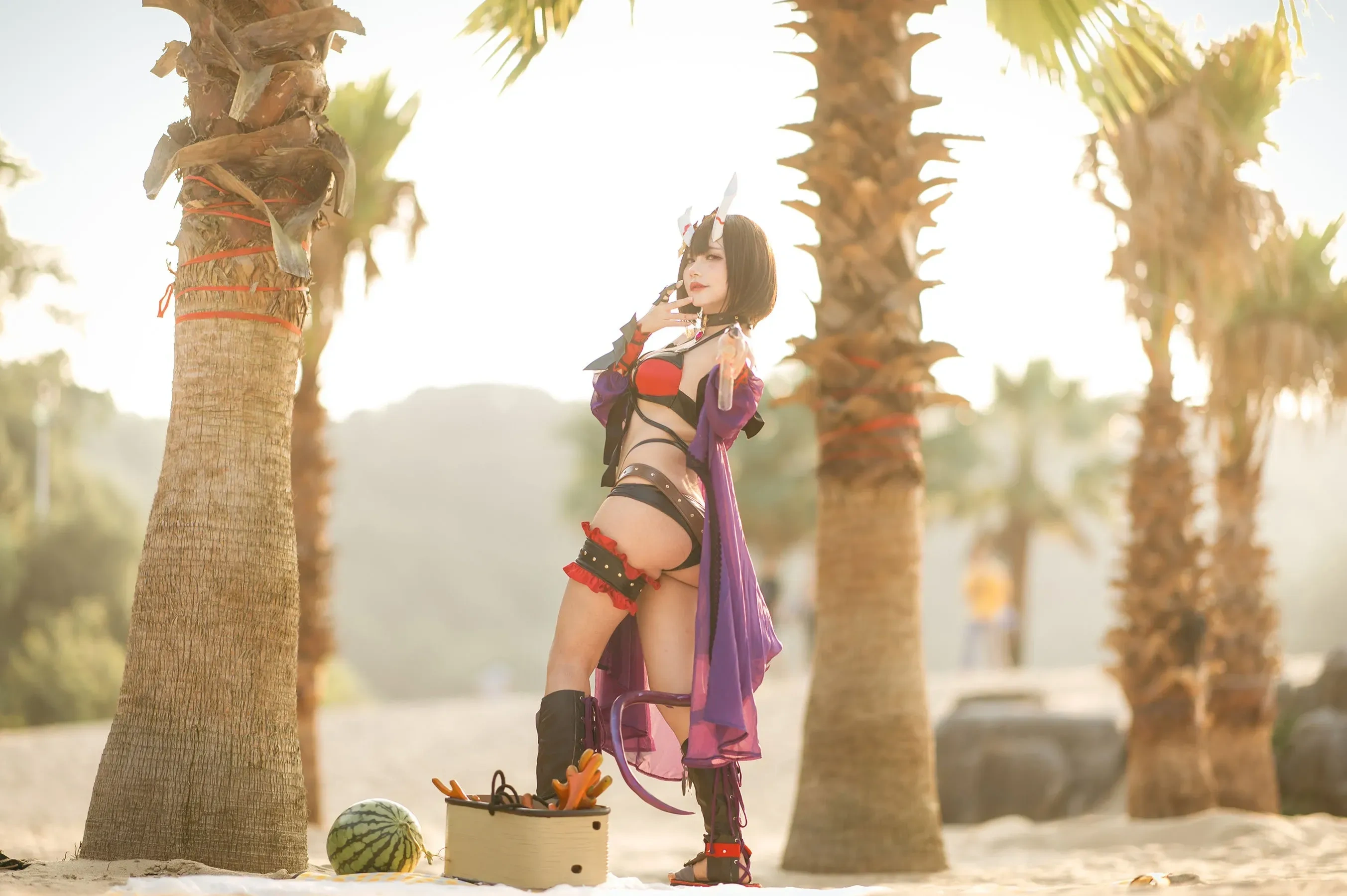 是一只熊仔吗伊喵君Nya – 公主连结 静流x惠理子 Cosplay-第7张