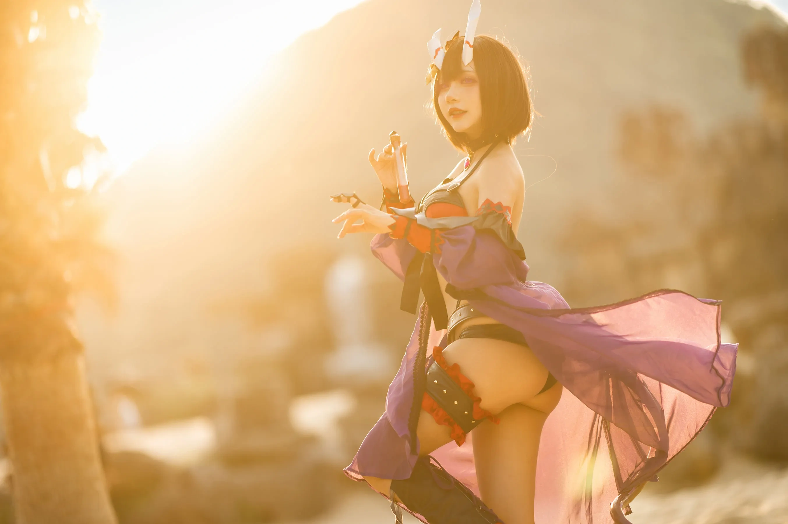 是一只熊仔吗伊喵君Nya – 公主连结 静流x惠理子 Cosplay-第12张